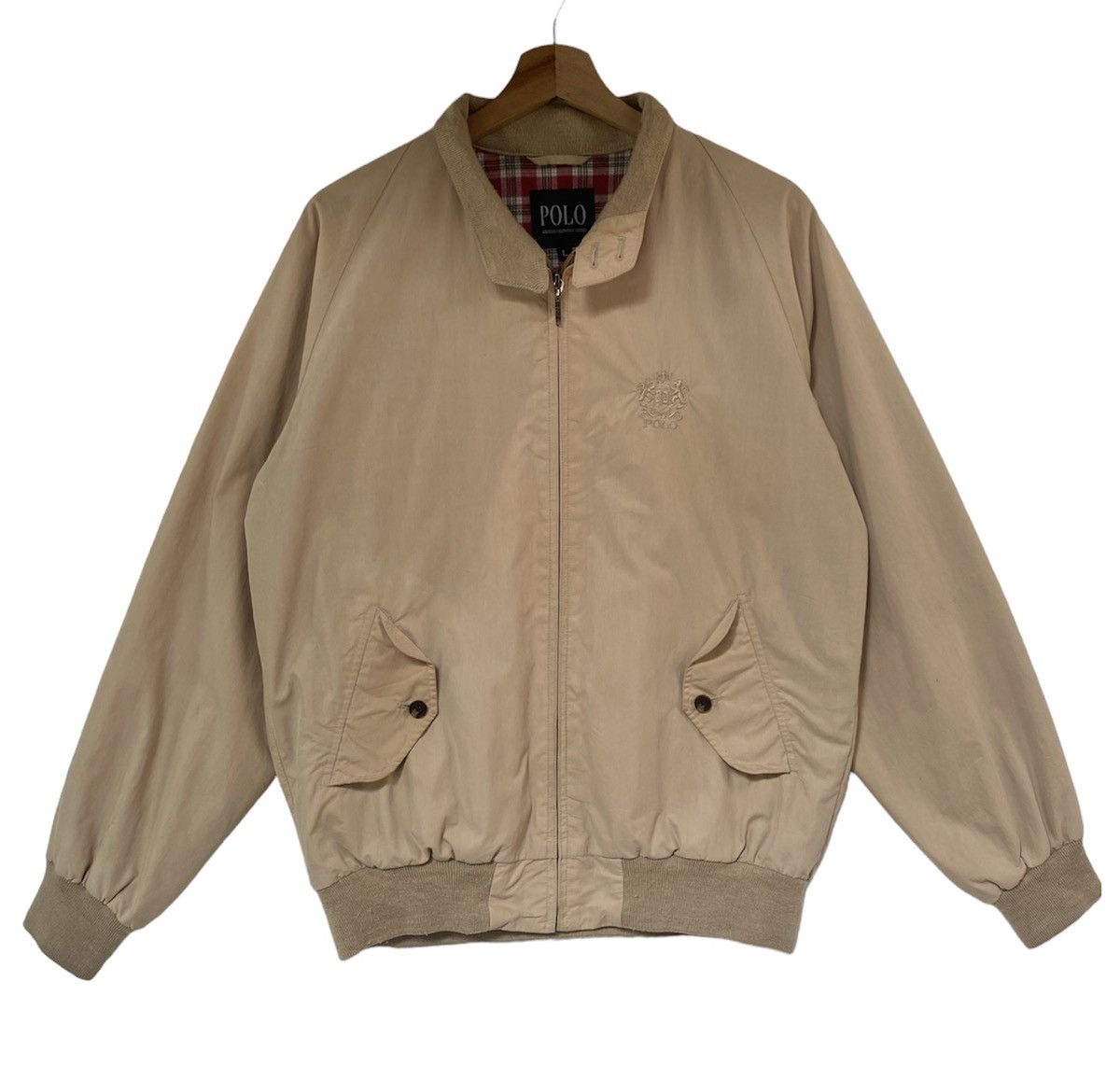 Beverly Hills Polo Club Vintage polo harrington jacket Size US L / EU 52-54 / 3 - 1 Thumbnail