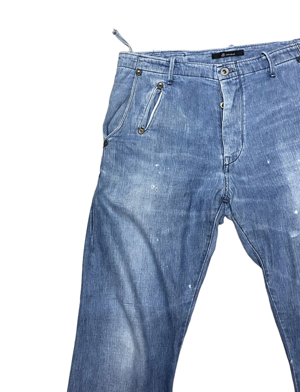 Johnbull John Bull Minimalist Design Chinos Pants Pocket Denim Size US 34 / EU 50 - 8 Thumbnail