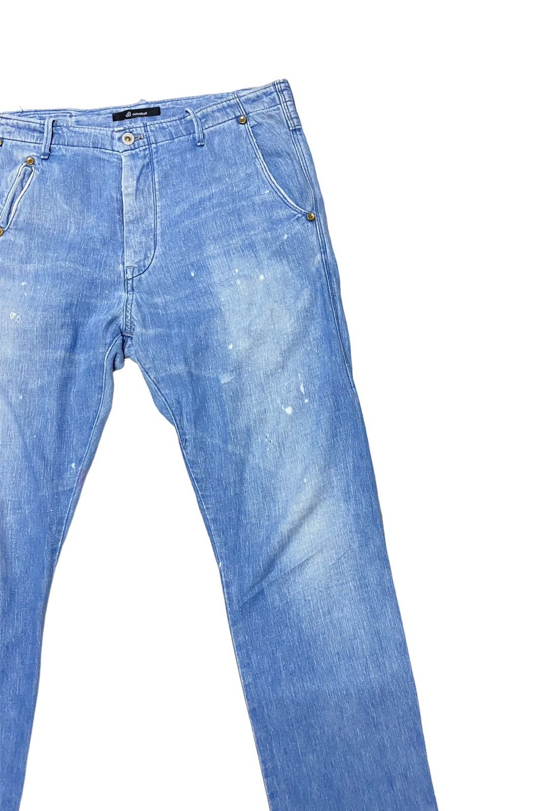 Johnbull John Bull Minimalist Design Chinos Pants Pocket Denim Size US 34 / EU 50 - 4 Thumbnail