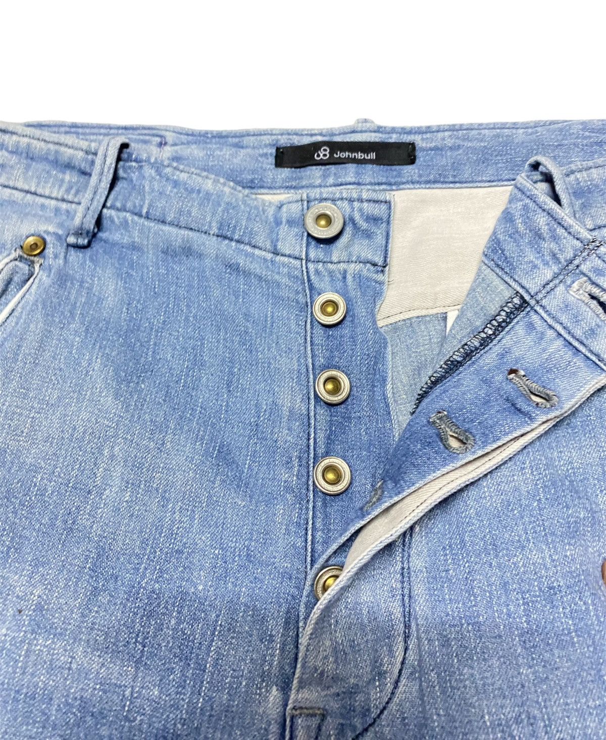 Johnbull John Bull Minimalist Design Chinos Pants Pocket Denim Size US 34 / EU 50 - 15 Thumbnail