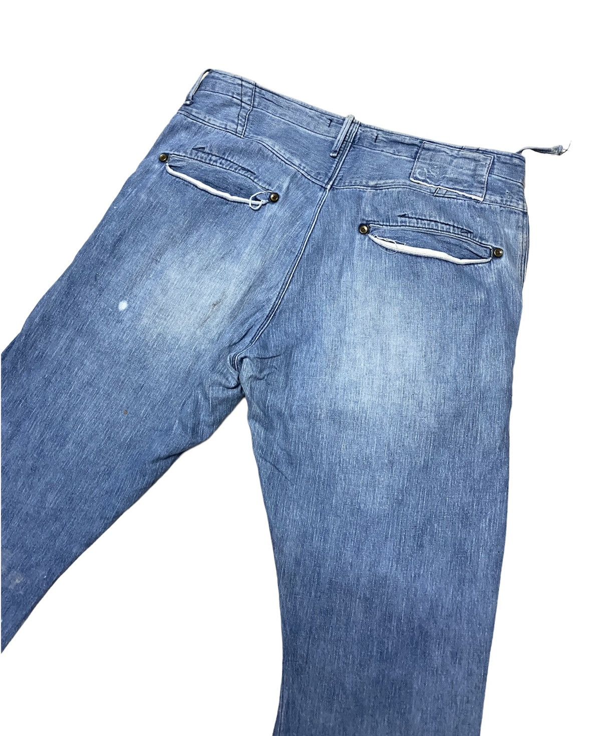 Johnbull John Bull Minimalist Design Chinos Pants Pocket Denim Size US 34 / EU 50 - 10 Thumbnail