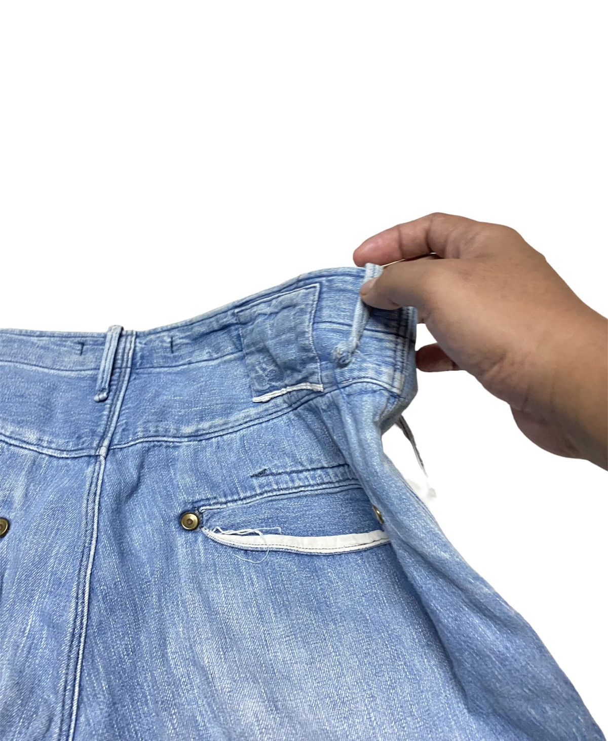 Johnbull John Bull Minimalist Design Chinos Pants Pocket Denim Size US 34 / EU 50 - 19 Thumbnail
