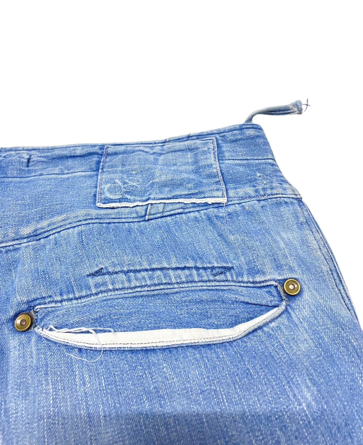 Johnbull John Bull Minimalist Design Chinos Pants Pocket Denim Size US 34 / EU 50 - 12 Thumbnail