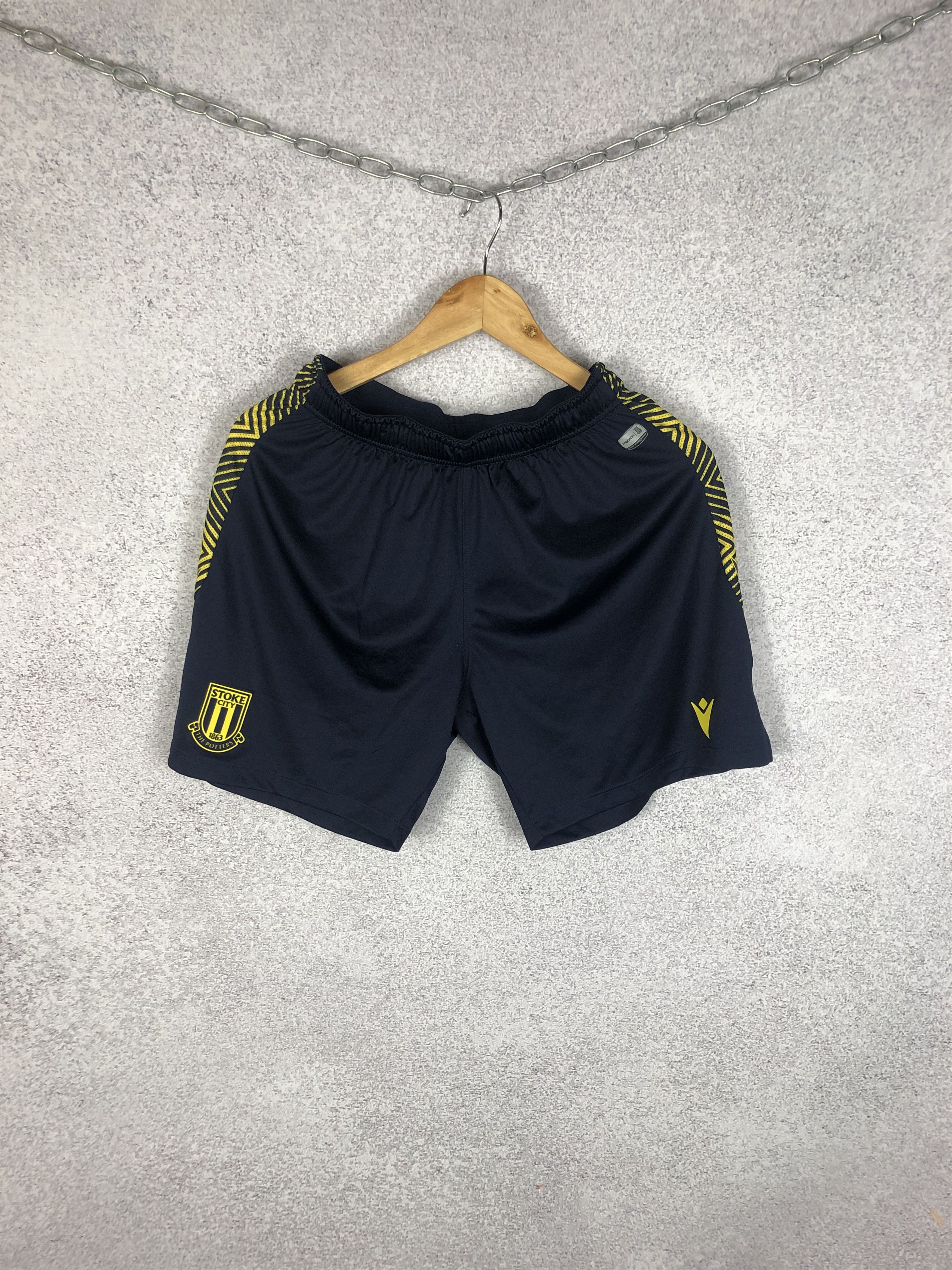 Macron FC Stoke City Macron football Shorts soccer Jersey Size US 28 / EU 44 - 1 Thumbnail