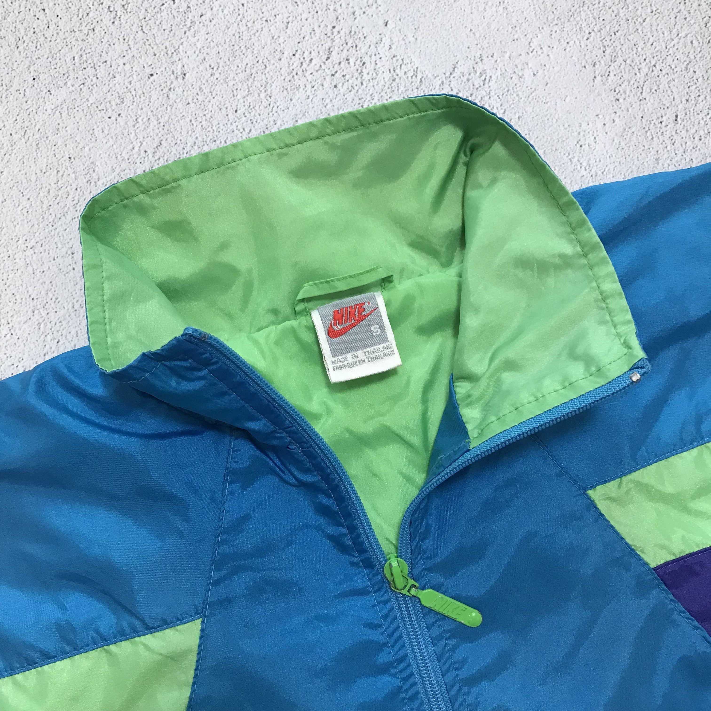 Nike × Vintage NIKE Vintage Light Jacket Track 80s 90s Rare Windbreaker ACG Size US S / EU 44-46 / 1 - 4 Thumbnail