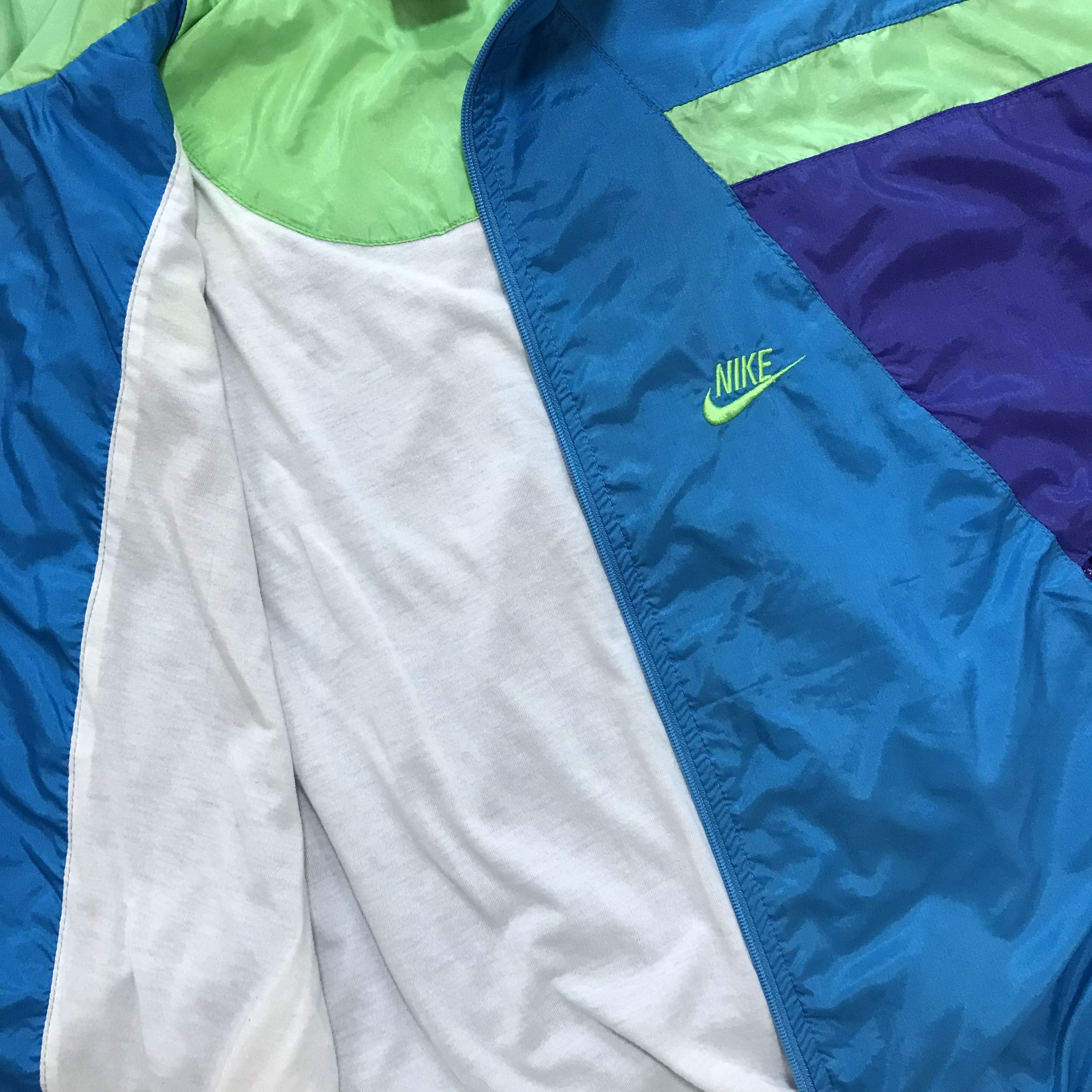 Nike × Vintage NIKE Vintage Light Jacket Track 80s 90s Rare Windbreaker ACG Size US S / EU 44-46 / 1 - 5 Thumbnail