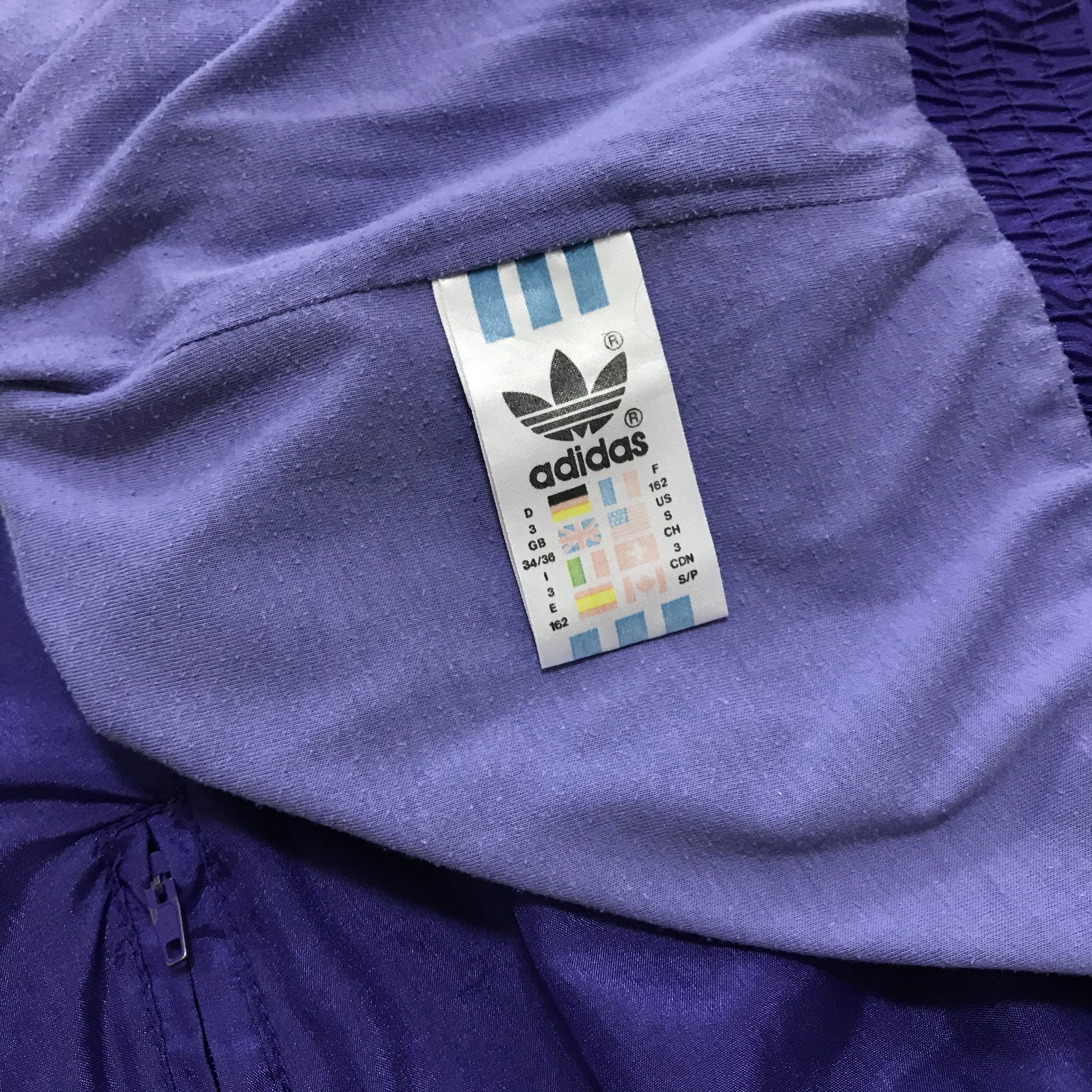 Adidas × Vintage ADIDAS Vintage Light Jacket Track Windbreaker 80s 90s Rare Size US S / EU 44-46 / 1 - 6 Thumbnail