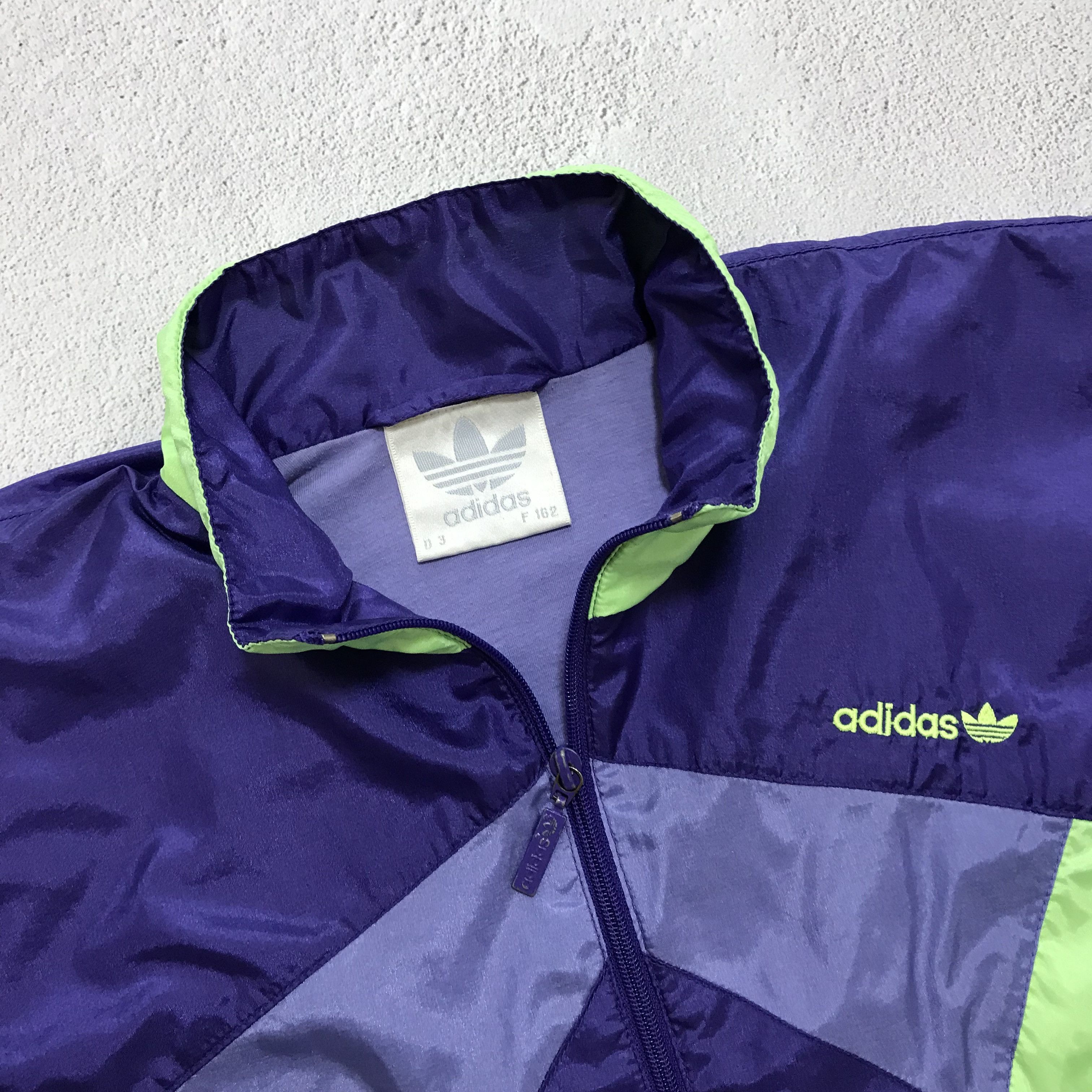 Adidas × Vintage ADIDAS Vintage Light Jacket Track Windbreaker 80s 90s Rare Size US S / EU 44-46 / 1 - 4 Thumbnail