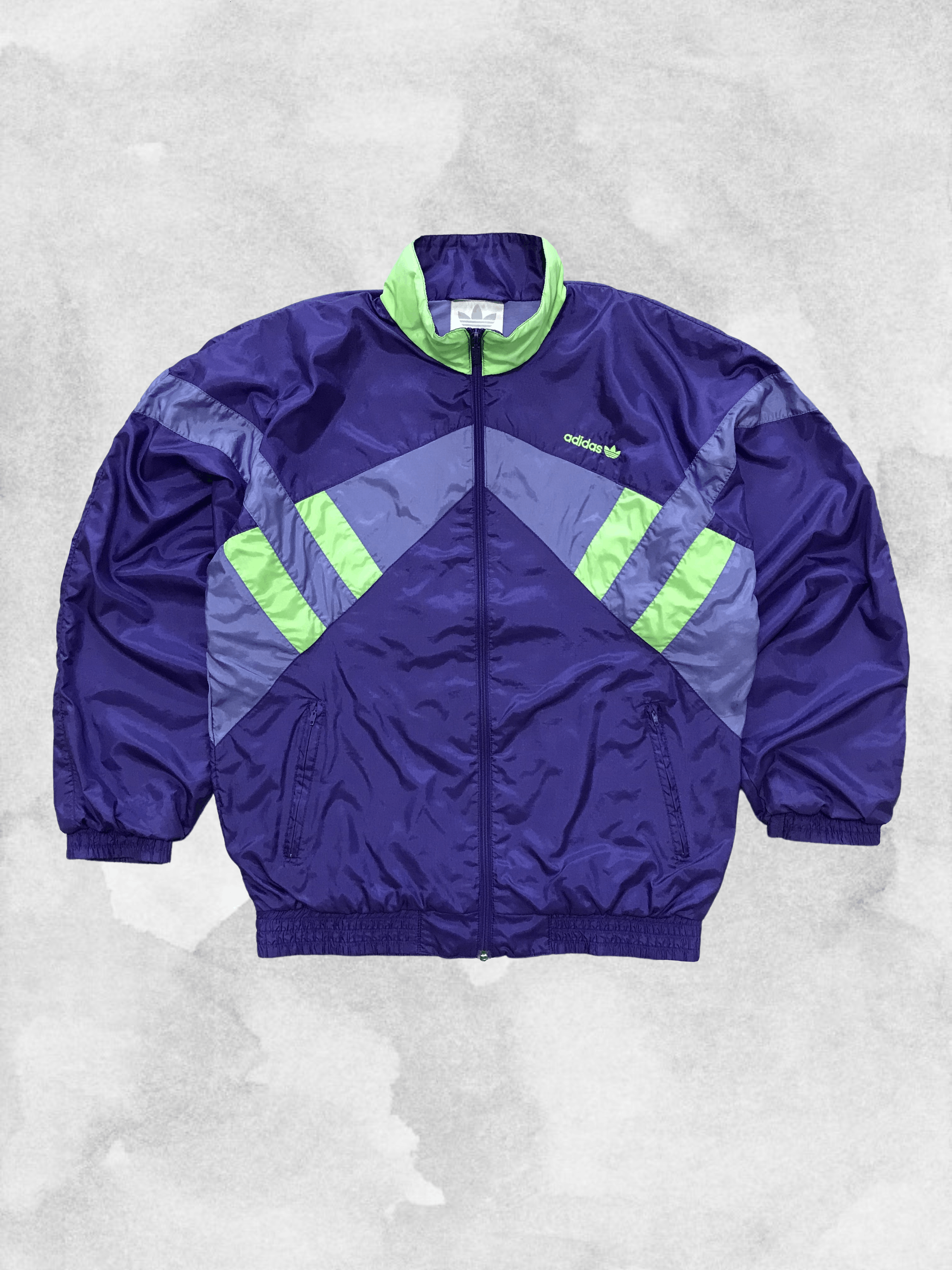 ADIDAS Vintage Light Jacket Track Windbreaker 80s 90s Rare