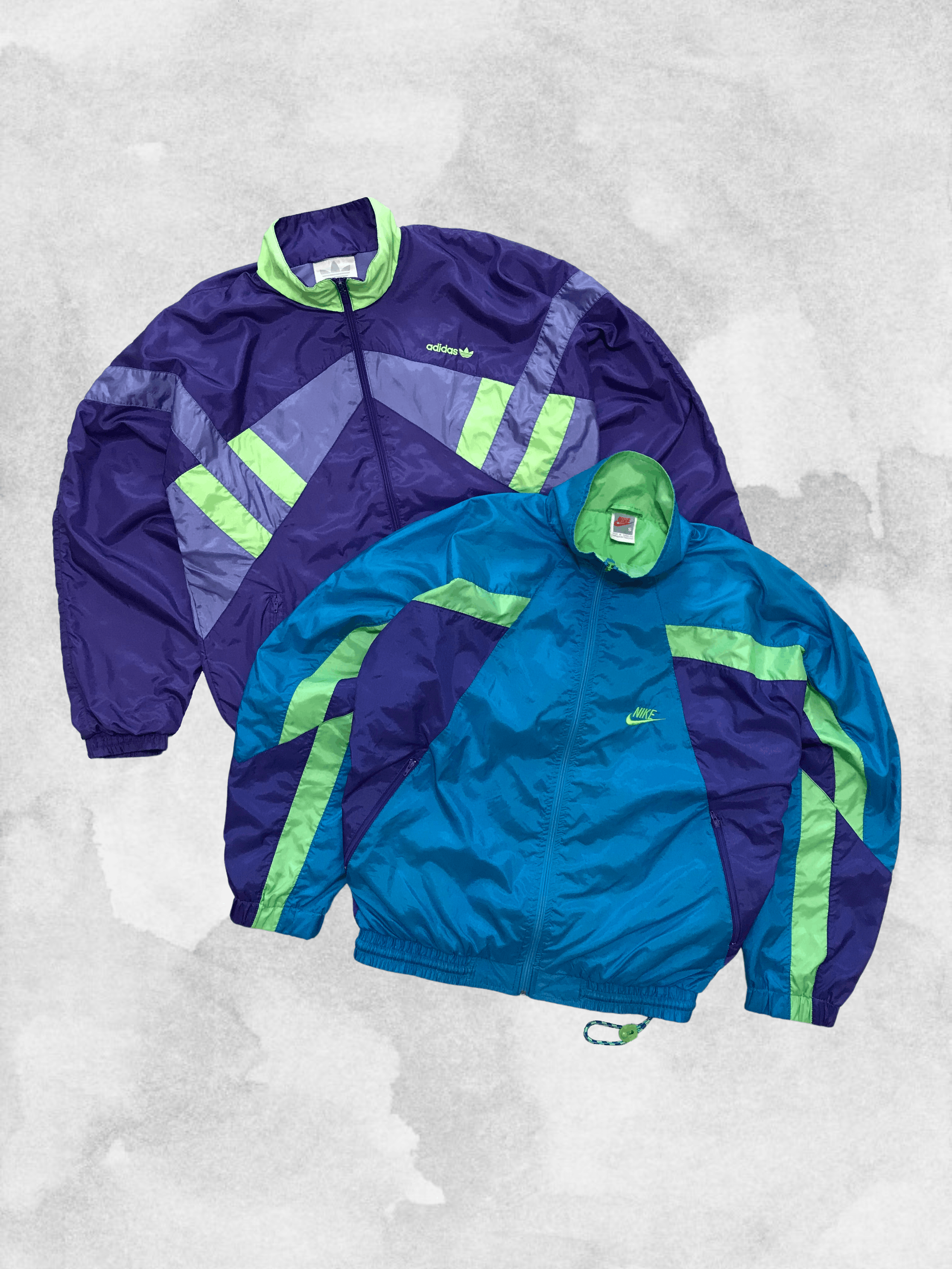 Adidas × Vintage ADIDAS Vintage Light Jacket Track Windbreaker 80s 90s Rare Size US S / EU 44-46 / 1 - 7 Thumbnail