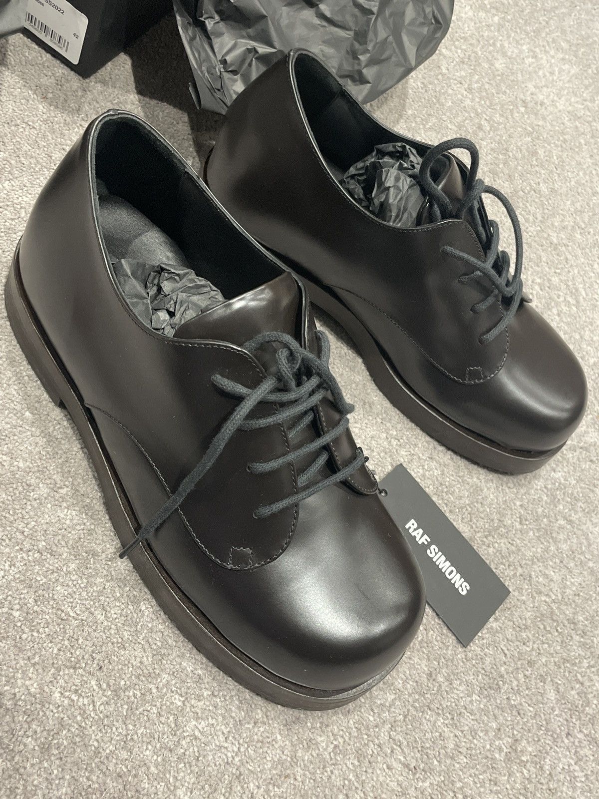 RAF SIMONS Industrial Derby shoes - 靴/シューズ