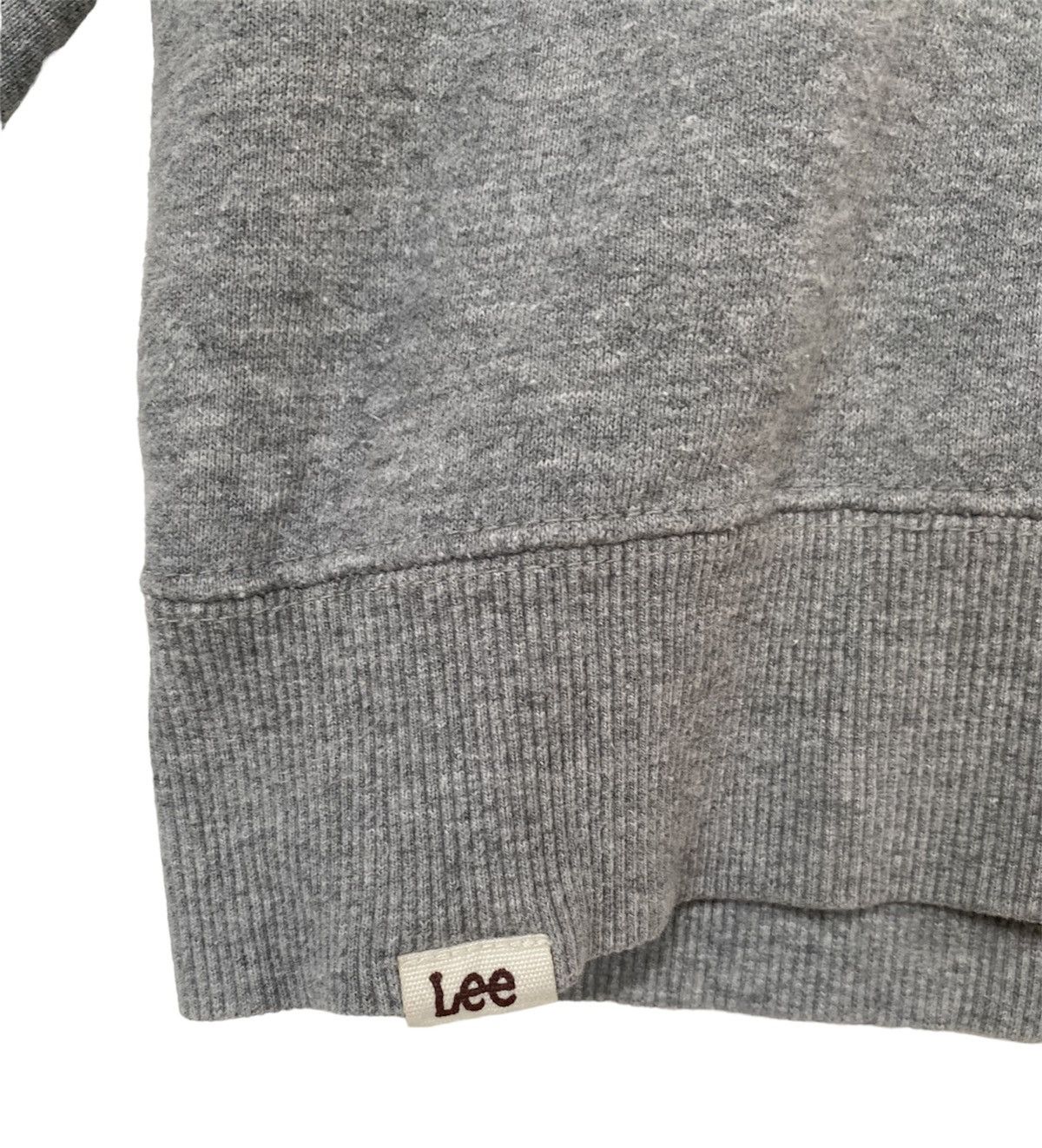Japanese Brand × Lee Lee sweatshirt union made small logo spellout Size US L / EU 52-54 / 3 - 8 Thumbnail