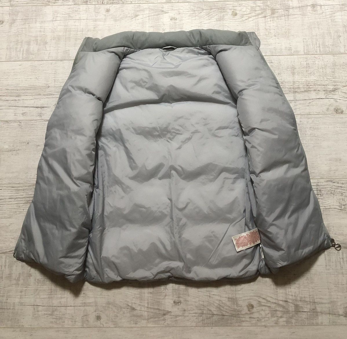 Nike × Vintage Vintage Y2K Nike Nylon Drill Puffer Down Vest Size US S / EU 44-46 / 1 - 10 Thumbnail