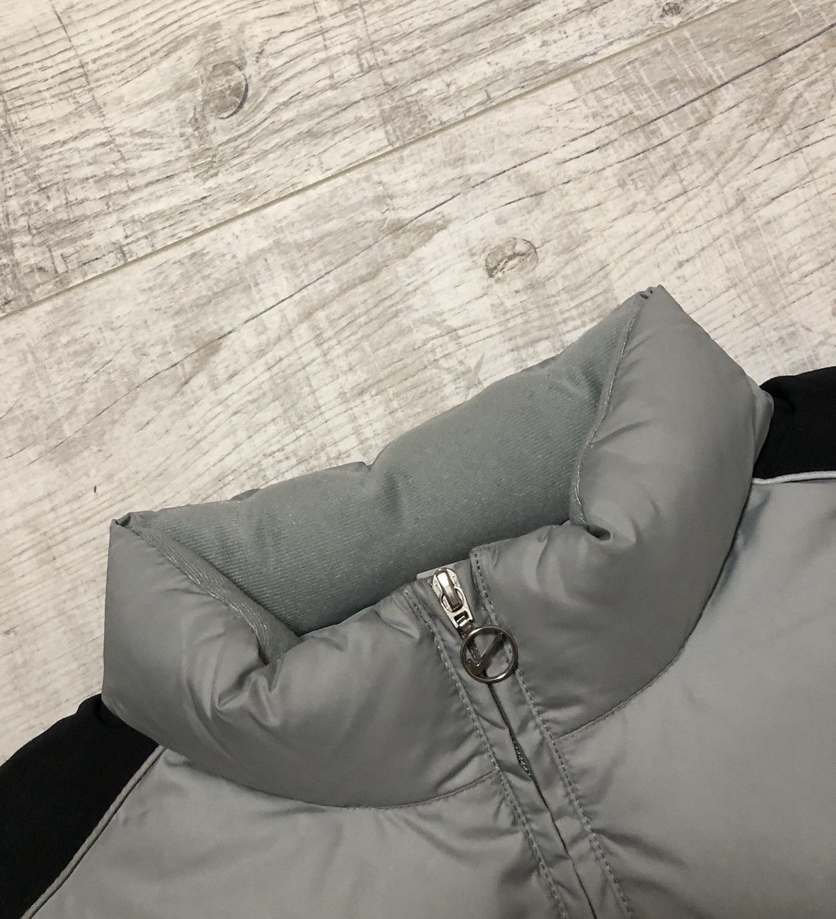 Nike × Vintage Vintage Y2K Nike Nylon Drill Puffer Down Vest Size US S / EU 44-46 / 1 - 8 Thumbnail
