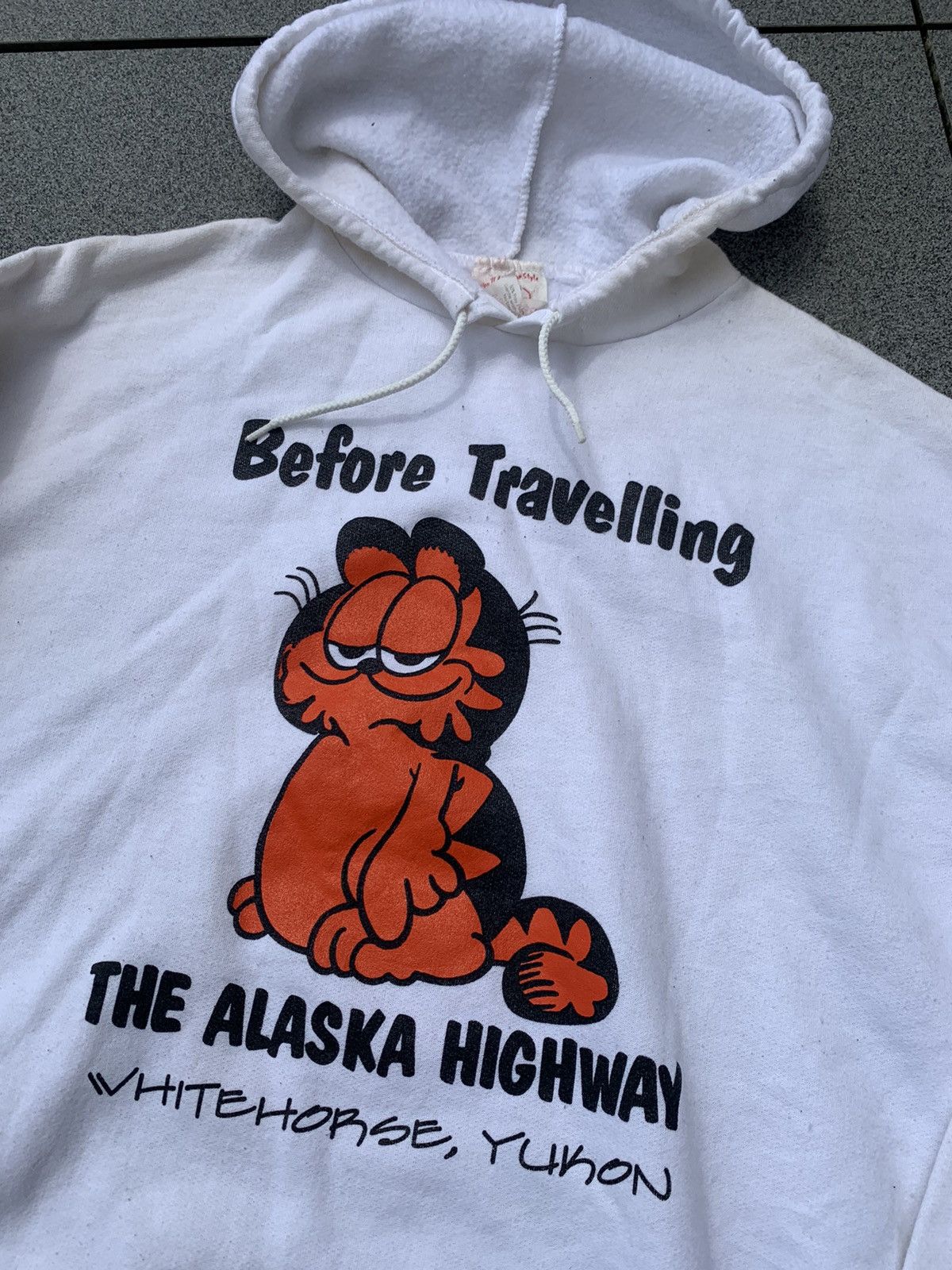 Other 1980’s Alaska Highway Garfield Humor Hoodie Before After Size US L / EU 52-54 / 3 - 3 Thumbnail