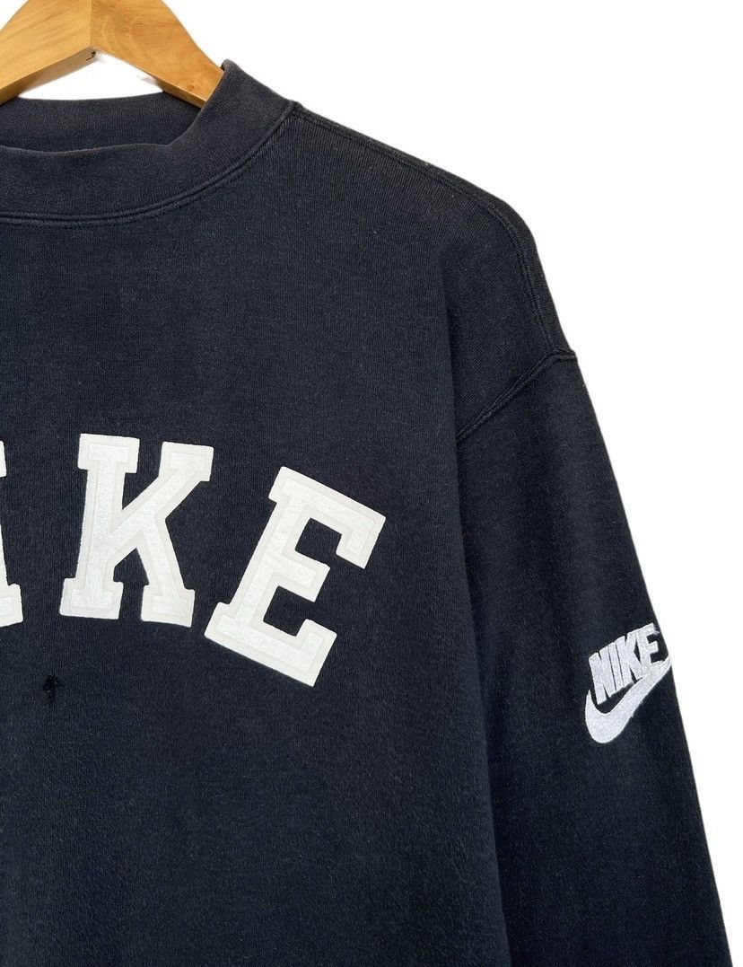 Nike × Vintage Vintage Nike Crewneck - Navy / Size: Medium Size US M / EU 48-50 / 2 - 6 Thumbnail