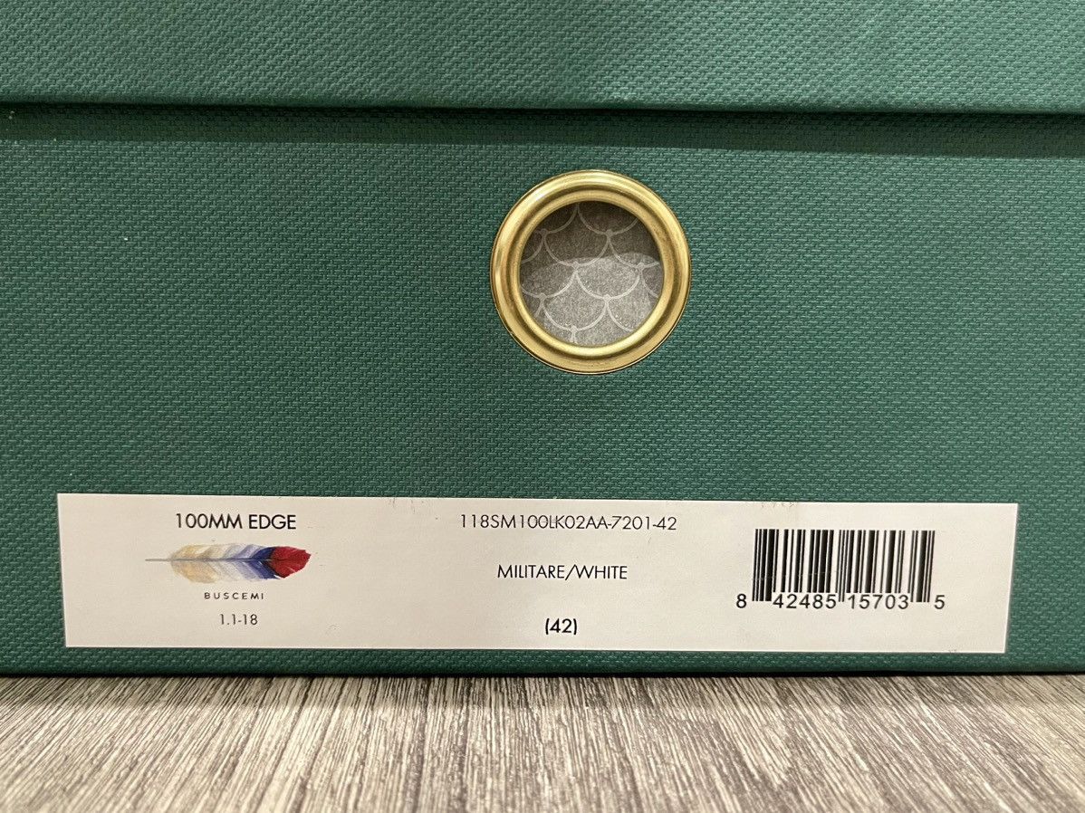 Buscemi Buscemi 100mm Militaire Sz. 42 Size US 9 / EU 42 - 8 Thumbnail