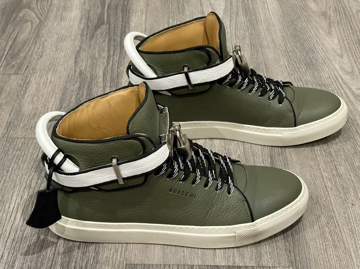 Buscemi Buscemi 100mm Militaire Sz. 42 Size US 9 / EU 42 - 2 Thumbnail