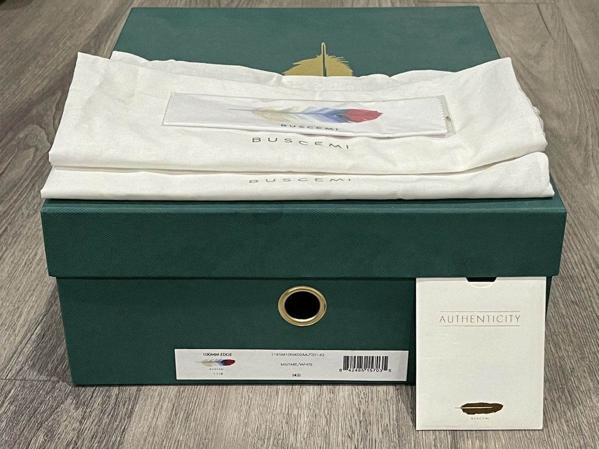Buscemi Buscemi 100mm Militaire Sz. 42 Size US 9 / EU 42 - 7 Thumbnail