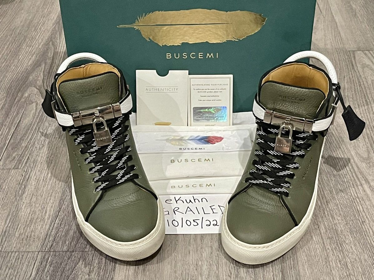 Buscemi Buscemi 100mm Militaire Sz. 42 Size US 9 / EU 42 - 9 Thumbnail