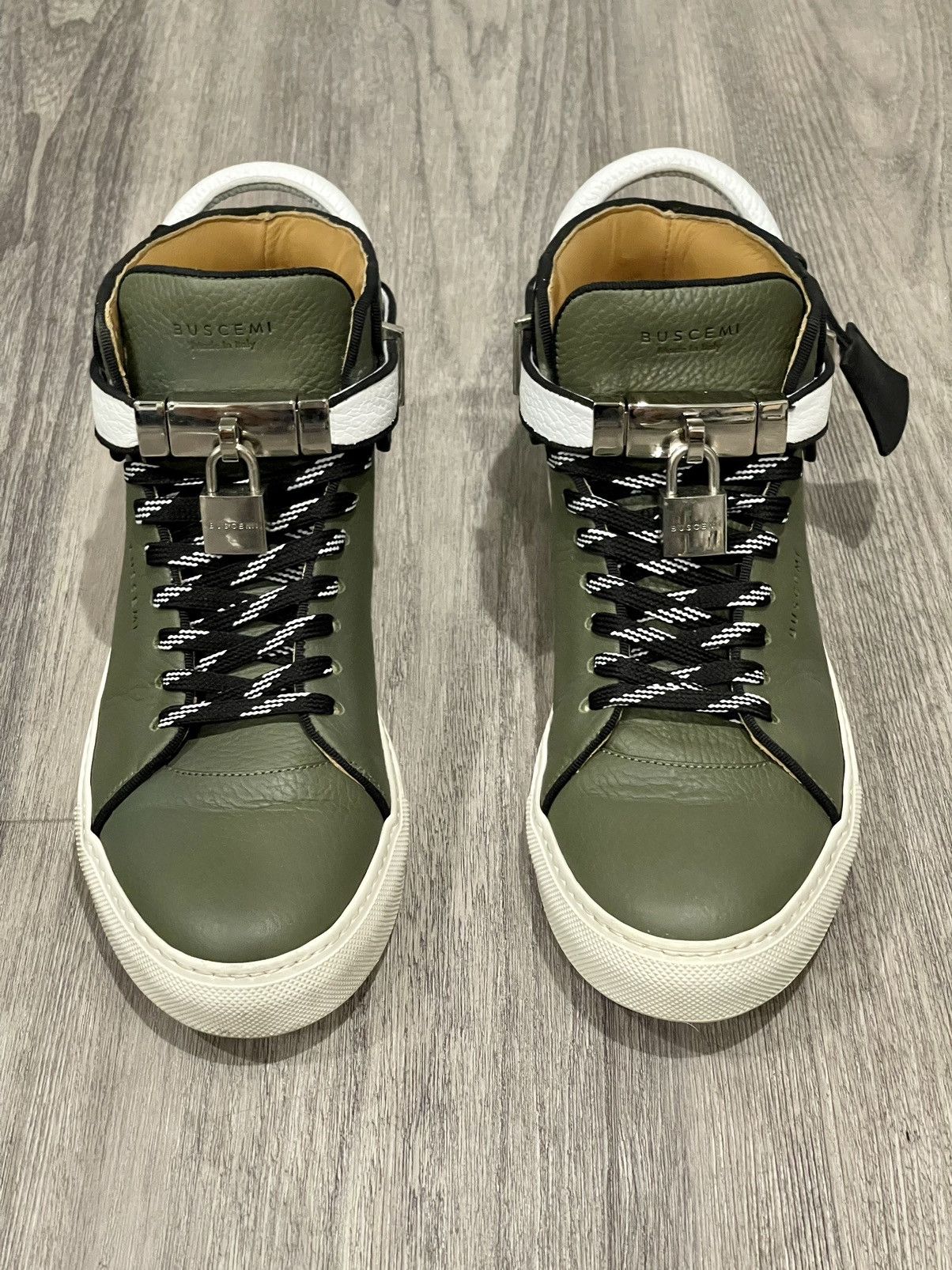 Buscemi Buscemi 100mm Militaire Sz. 42 Size US 9 / EU 42 - 1 Thumbnail