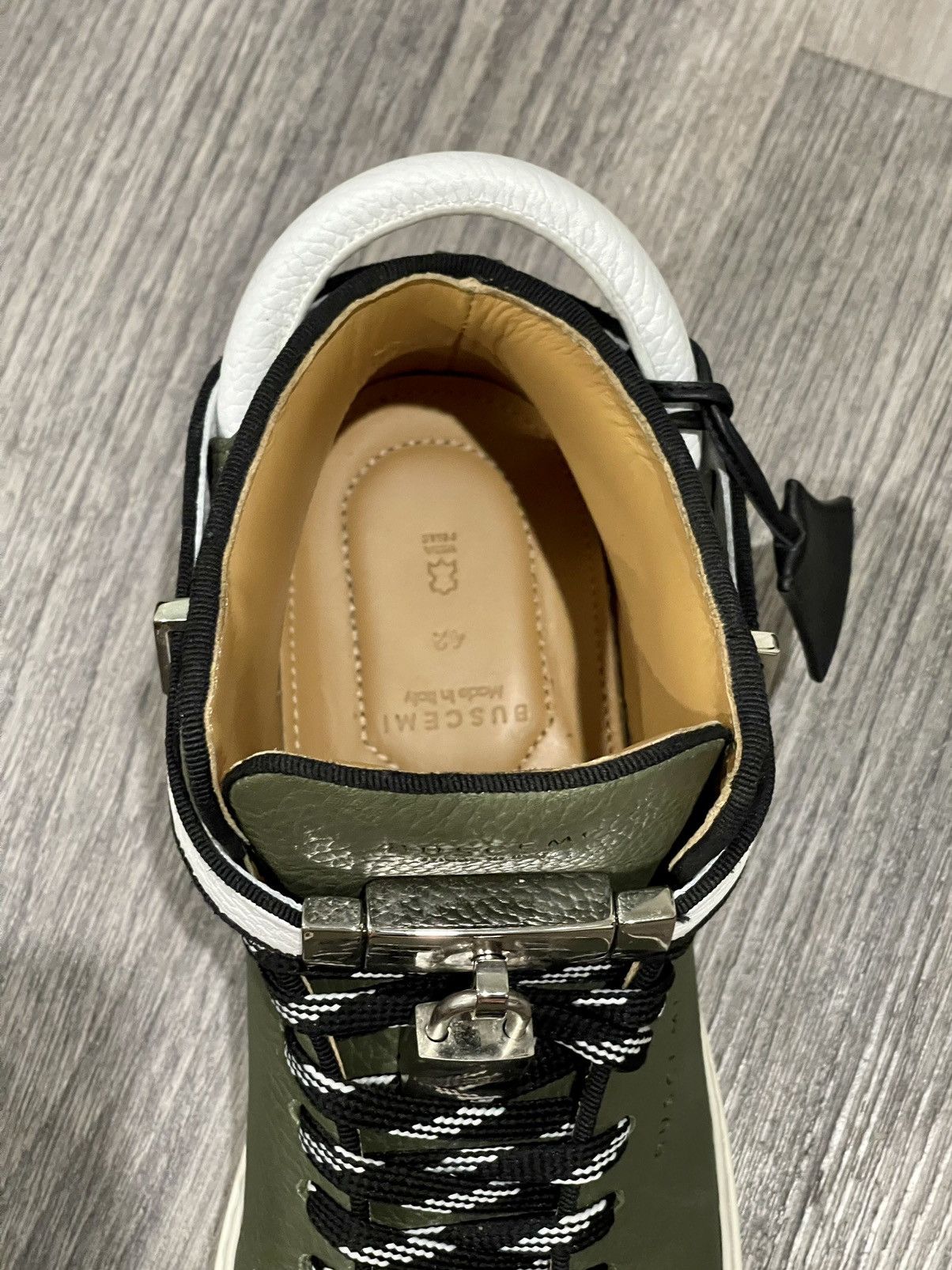 Buscemi Buscemi 100mm Militaire Sz. 42 Size US 9 / EU 42 - 5 Thumbnail