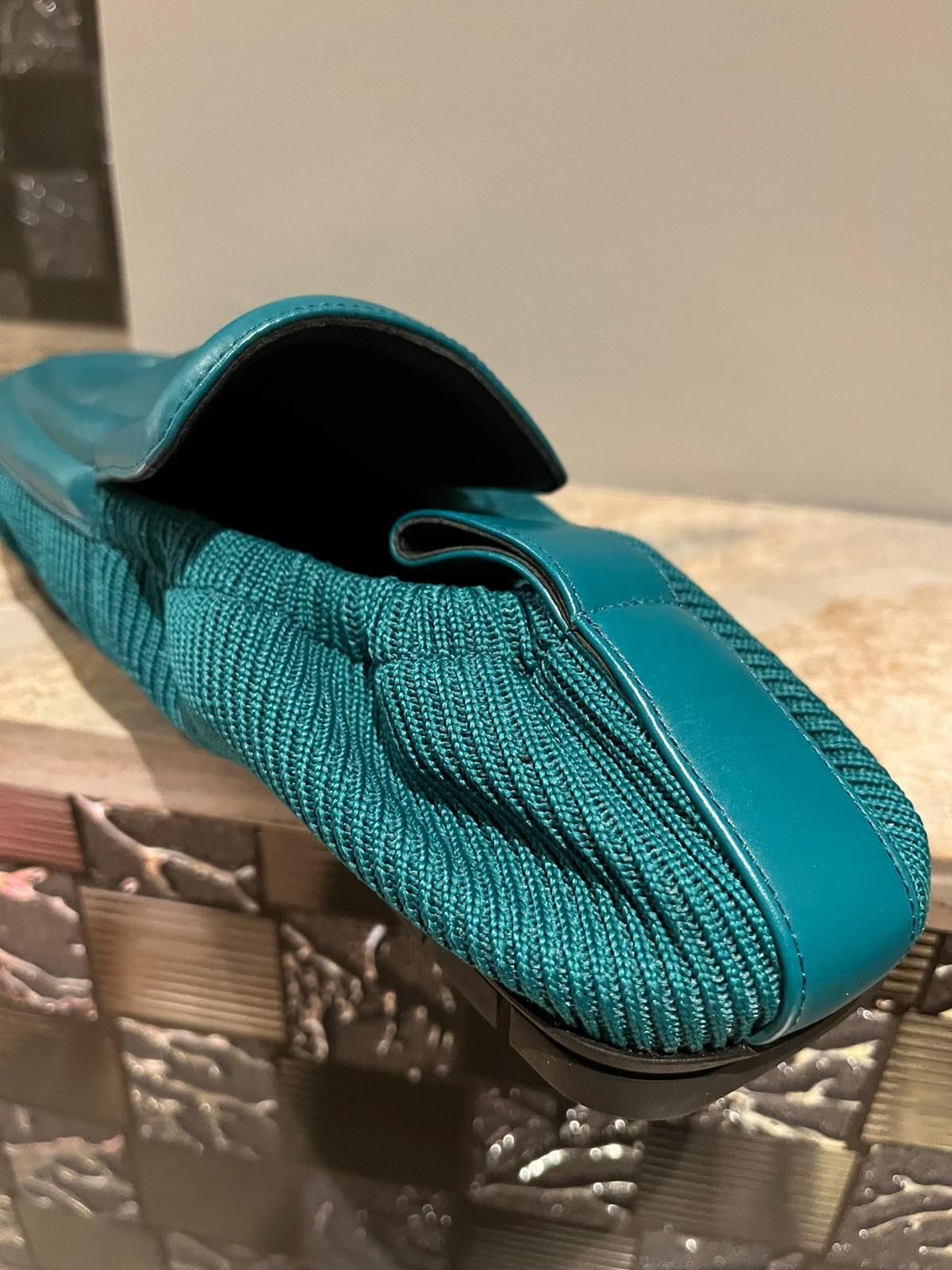 Bottega Veneta Plank Slip On Loafer in Duck Green Size US 10 / EU 43 - 10 Thumbnail