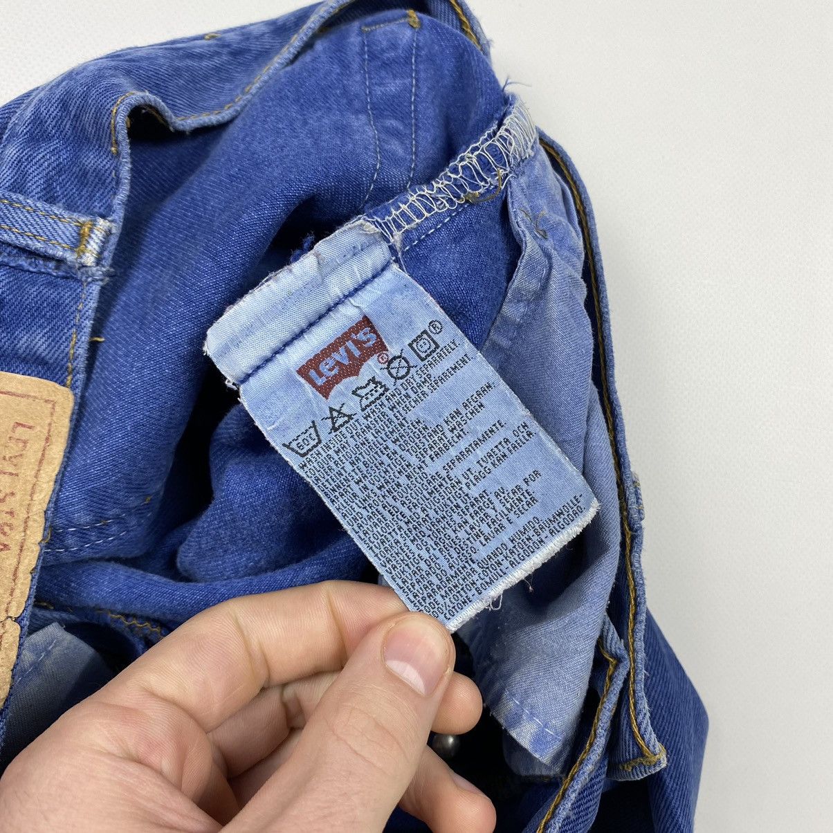 Levi's Vintage Levis 501 Denim Pants 1of1 Custom Size US 32 / EU 48 - 11 Thumbnail