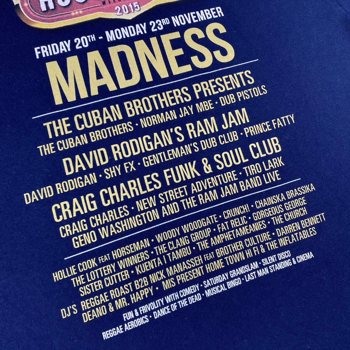 Band Tees Rare! Madness T Shirt House Of Fun Rock Tour Tee Size US L / EU 52-54 / 3 - 9 Thumbnail