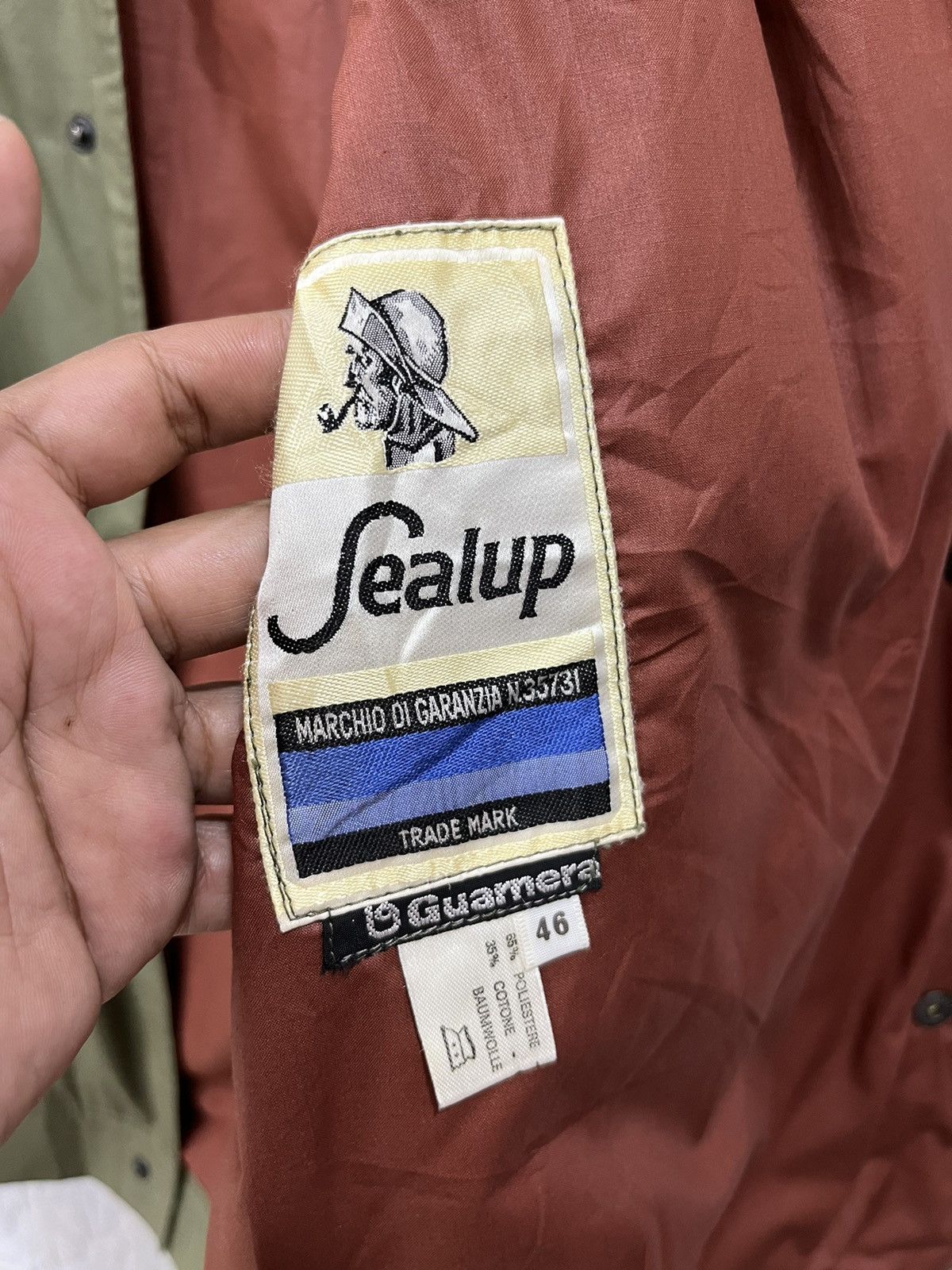 Sealup (Ee). VINTAGE SEALUP BUTTON JACKET Size US M / EU 48-50 / 2 - 6 Thumbnail
