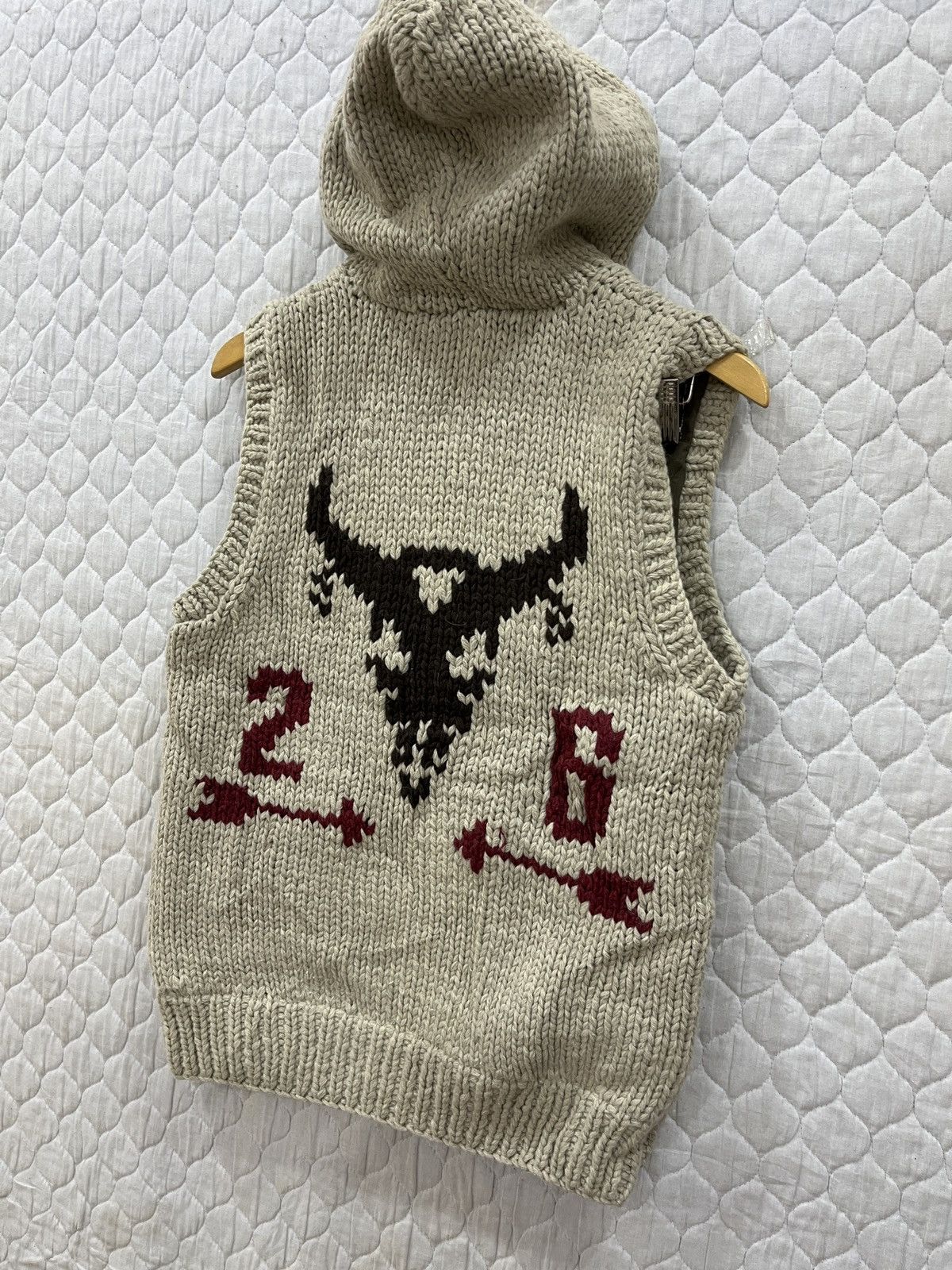 Avirex (Pp). VINTAGE AVIREX HOODIE KNITWEAR VEST Size US M / EU 48-50 / 2 - 8 Thumbnail