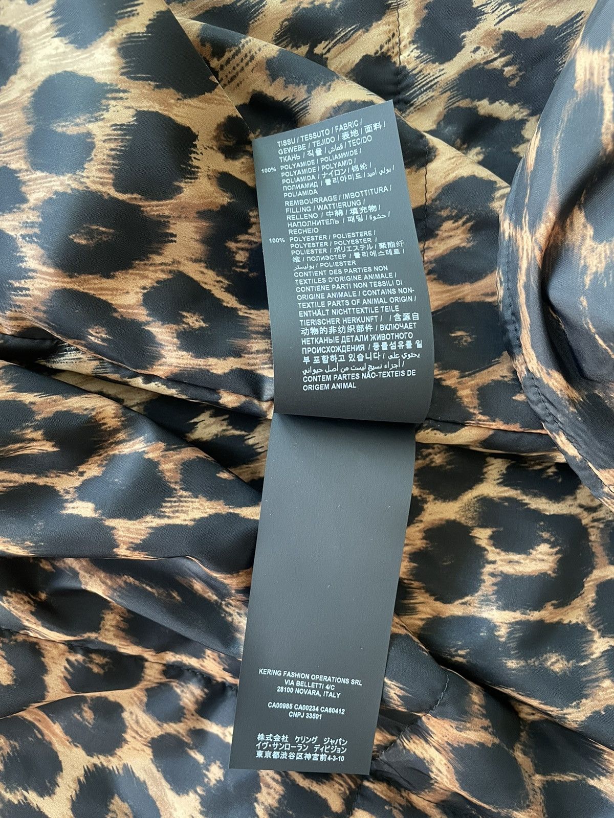 Hedi Slimane × Saint Laurent Paris × Yves Saint Laurent $4k Value Super Runway Saint Laurent Leopard Coat Size US XL / EU 56 / 4 - 8 Thumbnail
