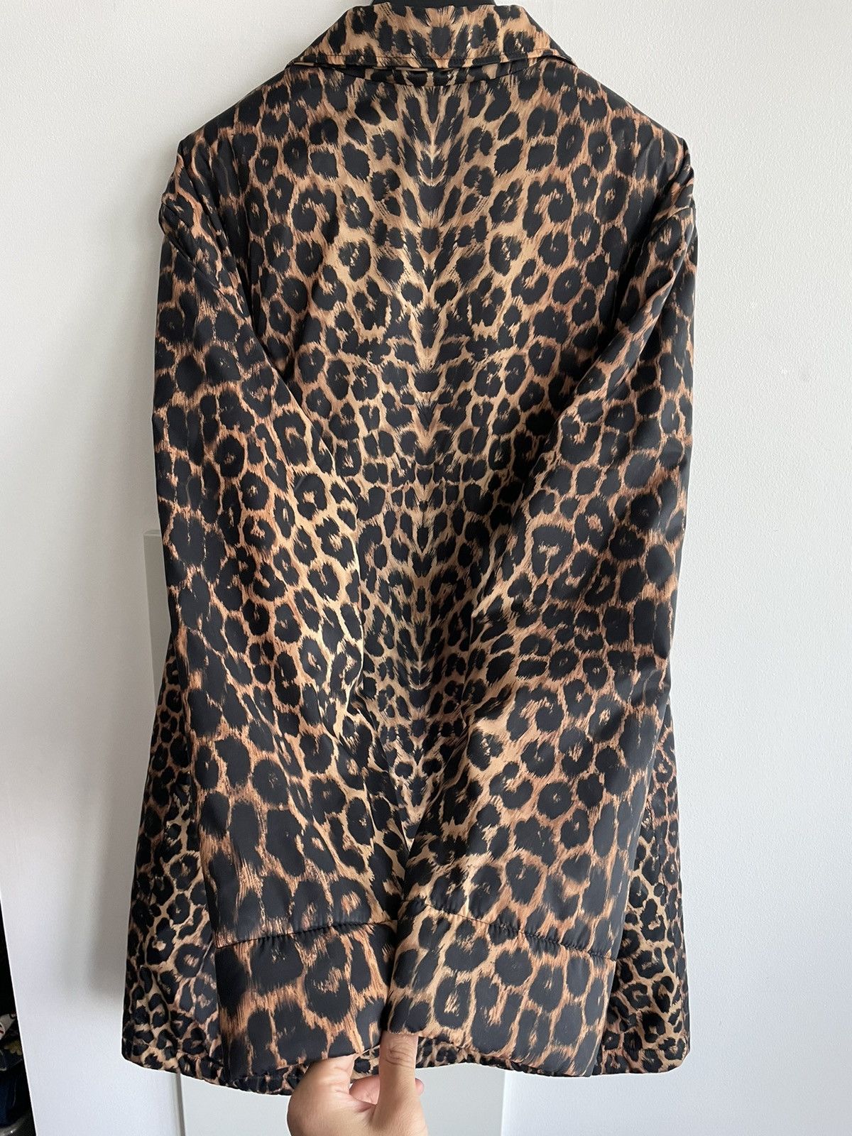 Hedi Slimane × Saint Laurent Paris × Yves Saint Laurent $4k Value Super Runway Saint Laurent Leopard Coat Size US XL / EU 56 / 4 - 3 Thumbnail