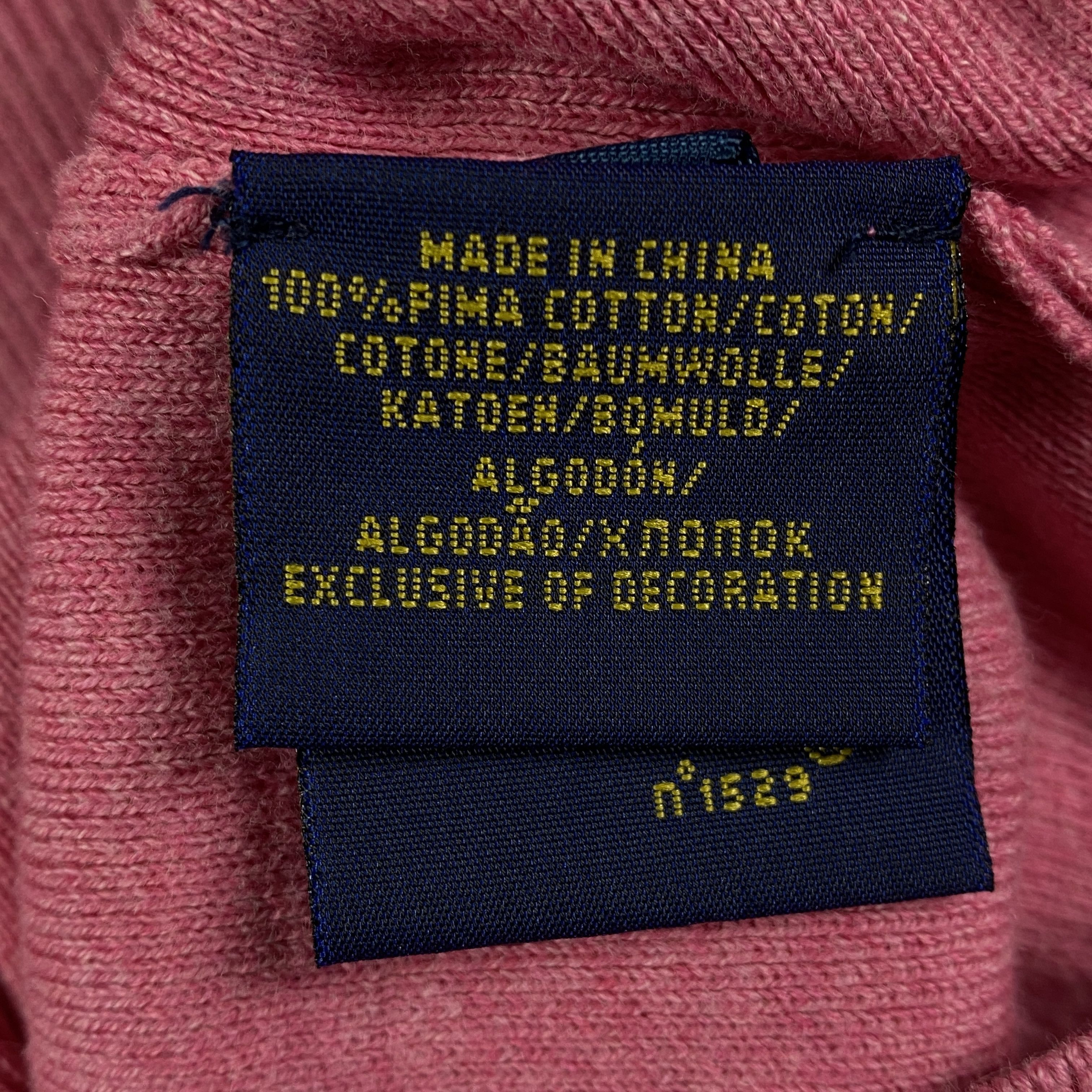Polo Ralph Lauren × Ralph Lauren Mens Jumper Polo Ralph Lauren V Neck Size XL Pima Cotton Size US XL / EU 56 / 4 - 5 Thumbnail