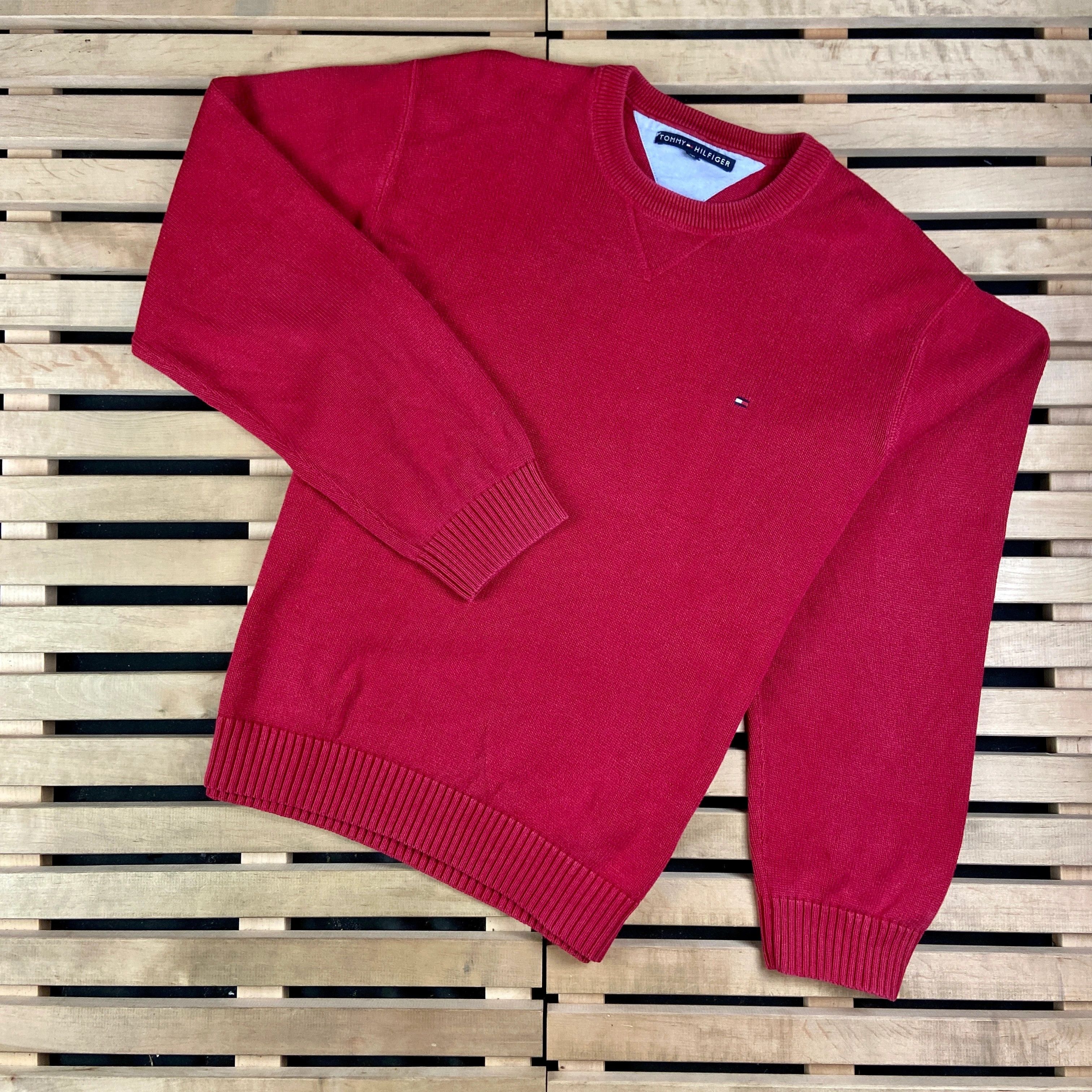 Tommy Hilfiger × Vintage Mens Sweater Tommy Hilfiger Vintage Size XXL 2XL Size US XXL / EU 58 / 5 - 1 Thumbnail