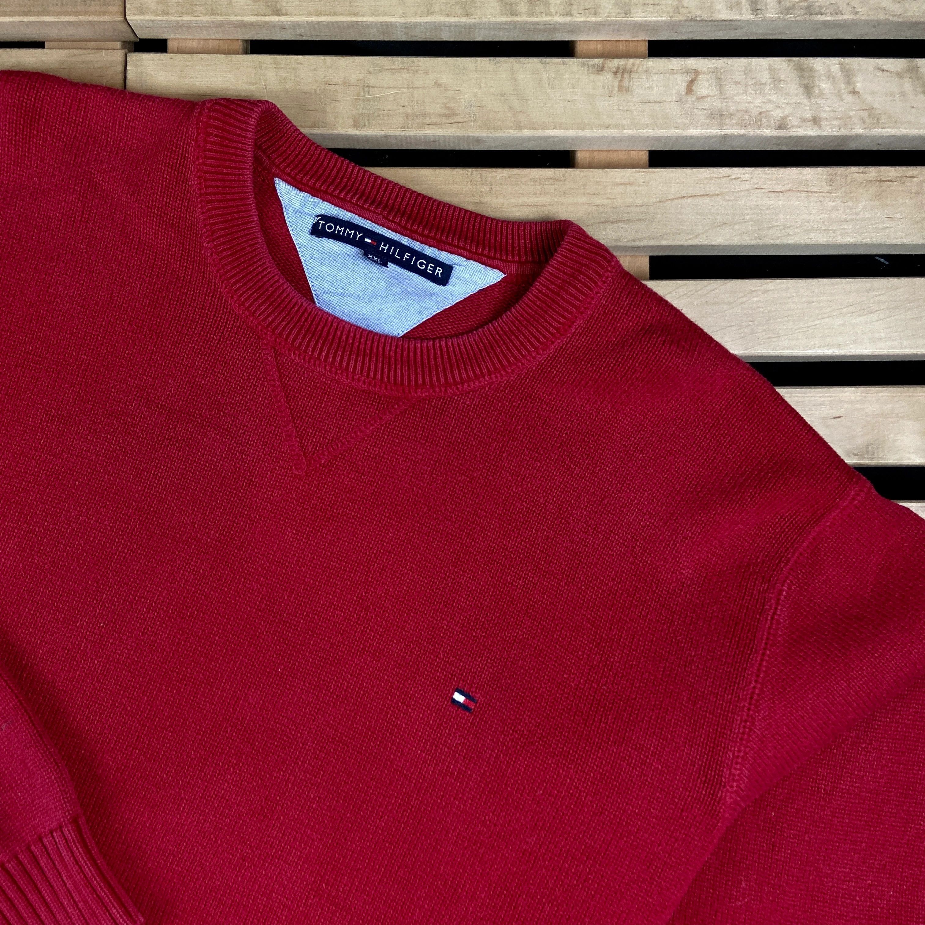 Tommy Hilfiger × Vintage Mens Sweater Tommy Hilfiger Vintage Size XXL 2XL Size US XXL / EU 58 / 5 - 2 Thumbnail