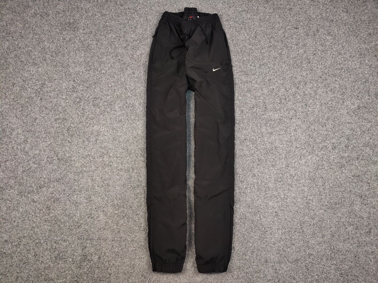 Vintage Nike Swoosh Track Black Jogger Pants Travis Scott
