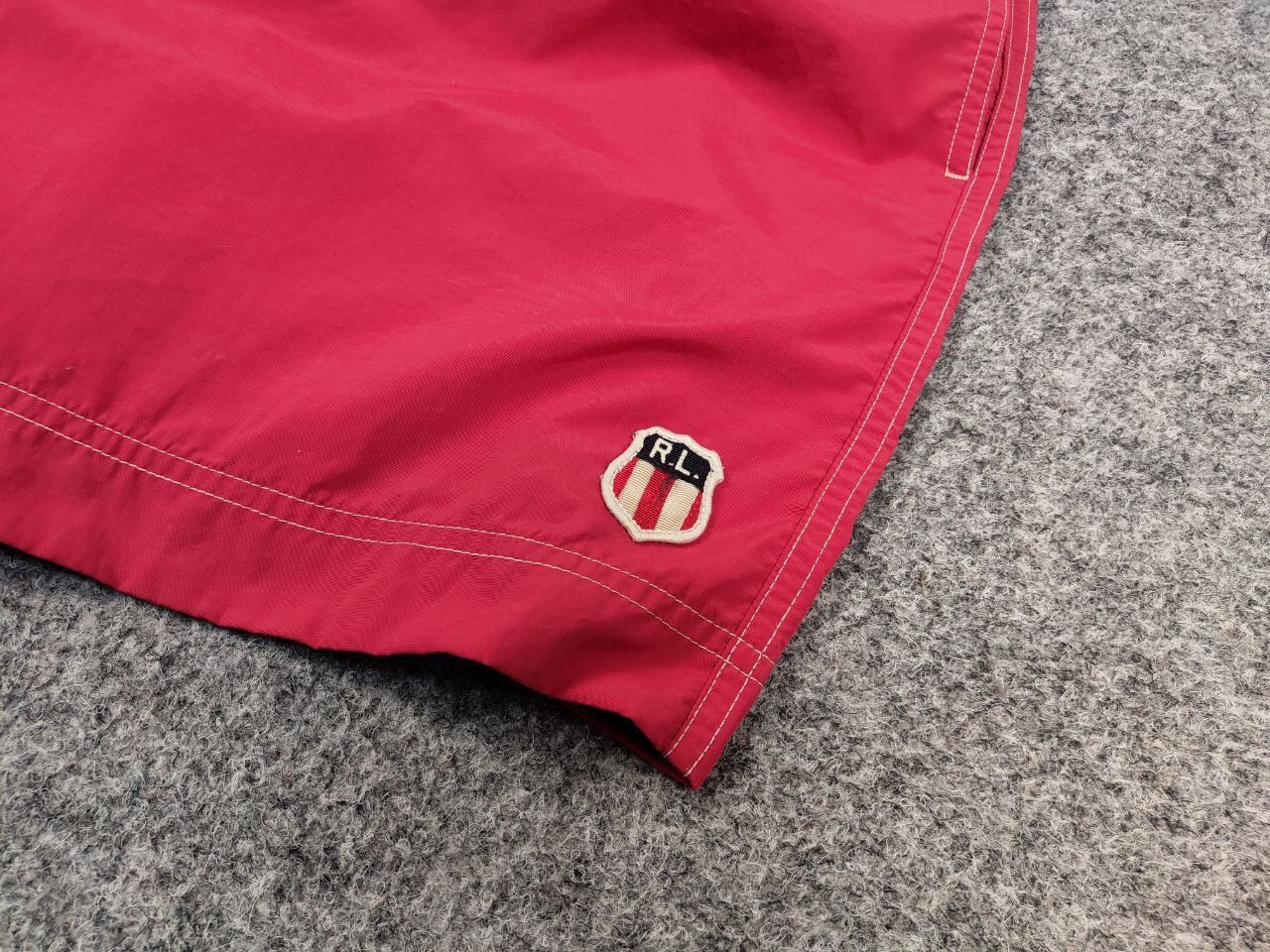 Polo Ralph Lauren Vintage 90's Ralph Lauren Shorts Red Logo Casual Streetwear Size US 34 / EU 50 - 4 Thumbnail