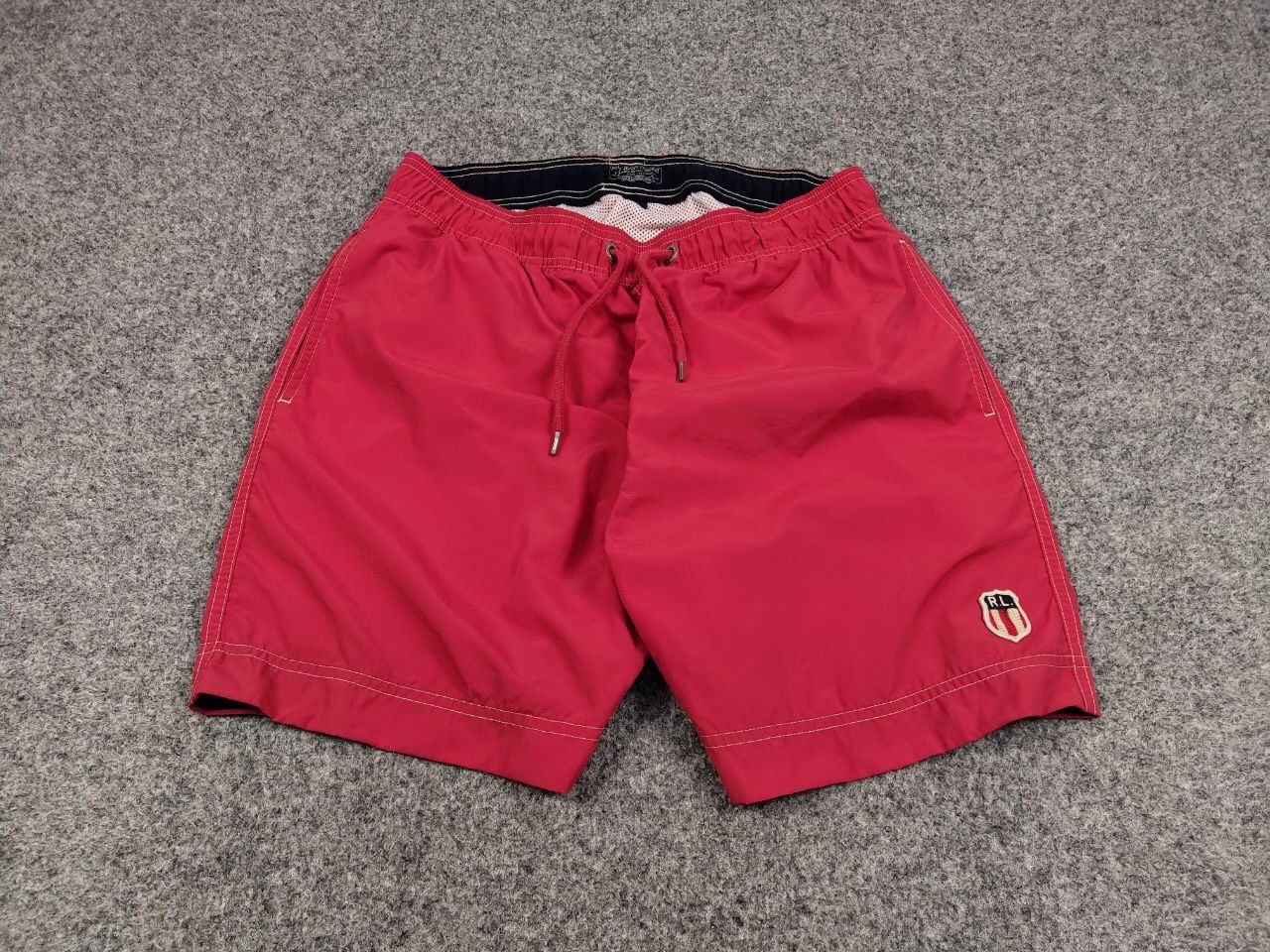Polo Ralph Lauren Vintage 90's Ralph Lauren Shorts Red Logo Casual Streetwear Size US 34 / EU 50 - 2 Thumbnail