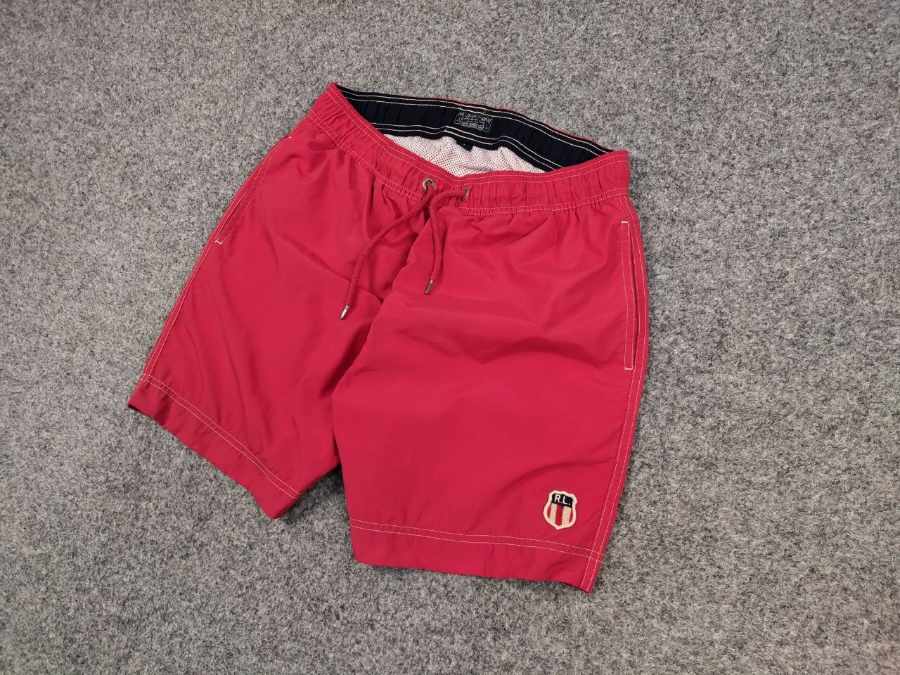 Polo Ralph Lauren Vintage 90's Ralph Lauren Shorts Red Logo Casual Streetwear Size US 34 / EU 50 - 3 Thumbnail