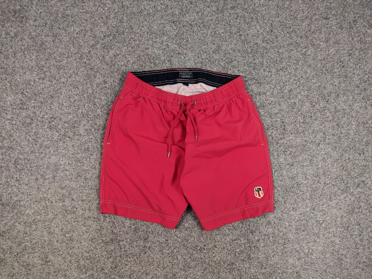 Polo Ralph Lauren Vintage 90's Ralph Lauren Shorts Red Logo Casual Streetwear Size US 34 / EU 50 - 1 Thumbnail