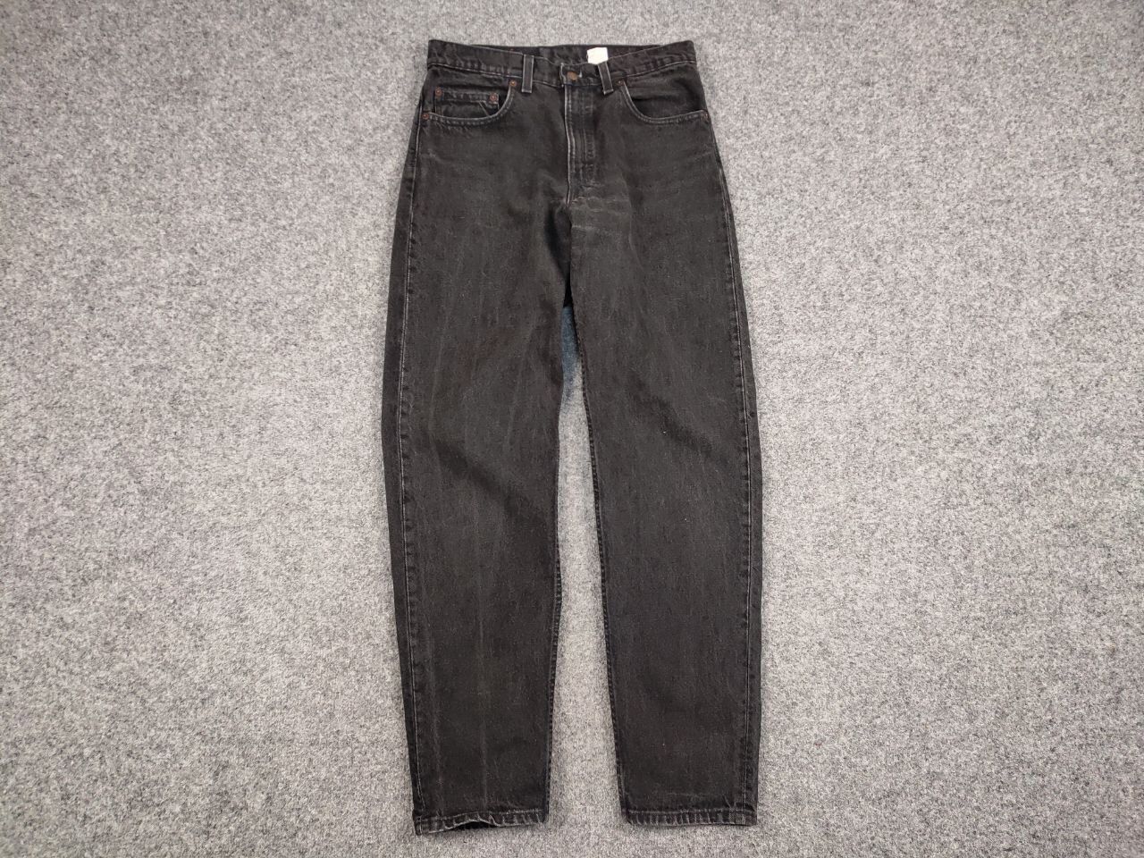 Levi's Vintage 90's levis 550 Black Denim mom Jeans Made in USA Size 32" / US 10 / IT 46 - 12 Thumbnail