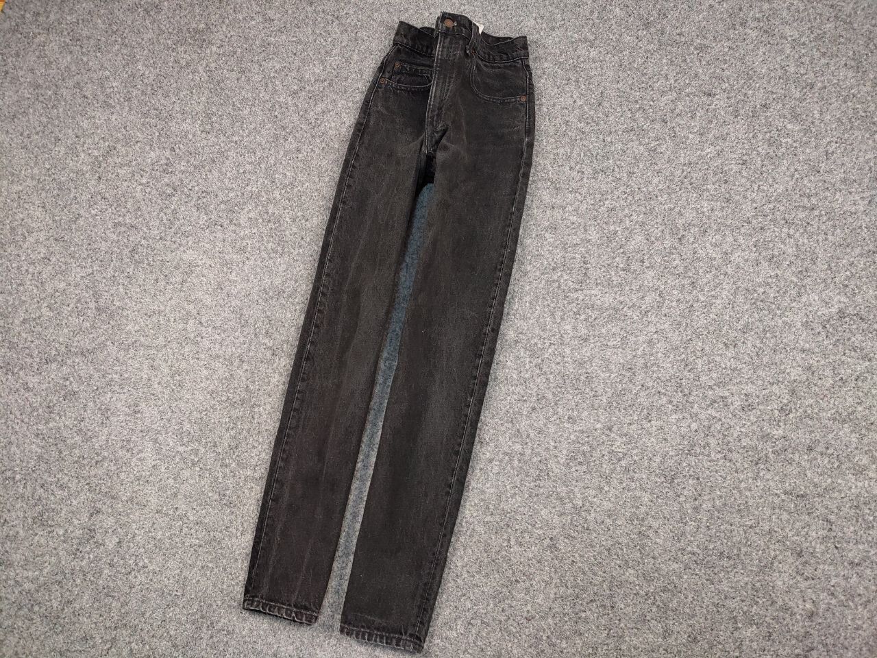 Levi's Vintage 90's levis 550 Black Denim mom Jeans Made in USA Size 32" / US 10 / IT 46 - 3 Thumbnail