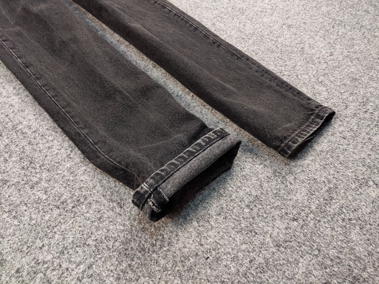 Levi's Vintage 90's levis 550 Black Denim mom Jeans Made in USA Size 32" / US 10 / IT 46 - 9 Thumbnail