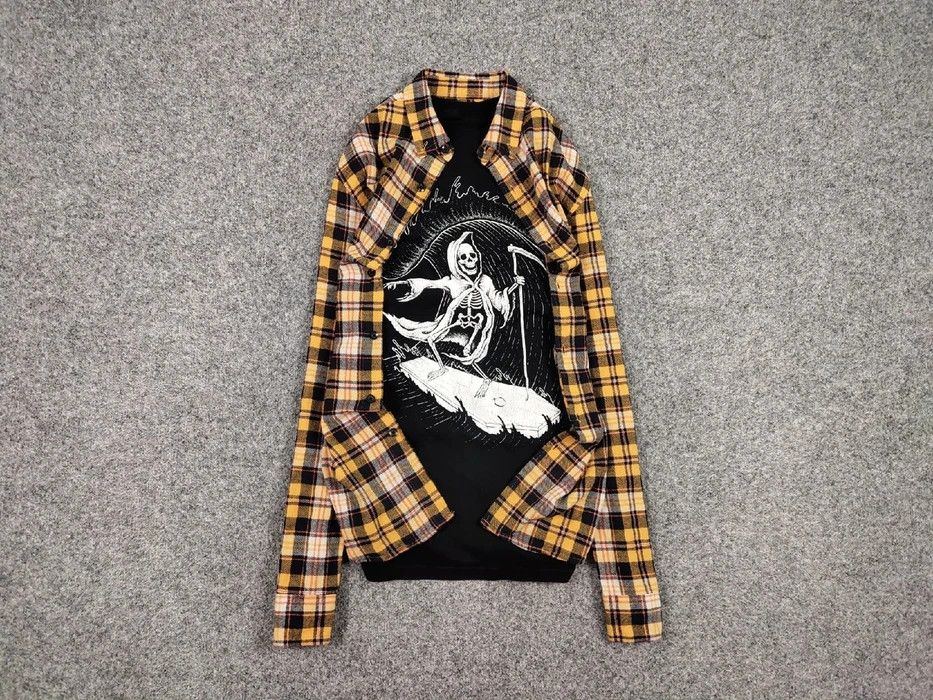 Flannel Vintage Flannel Shirt Travis Scott Style Size US M / EU 48-50 / 2 - 1 Thumbnail