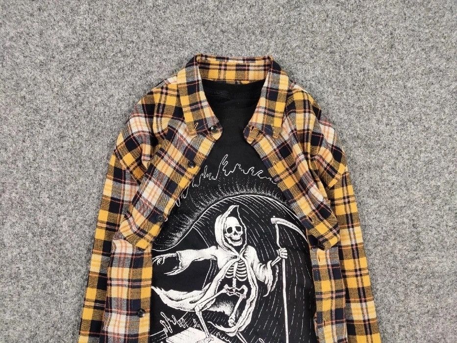 Flannel Vintage Flannel Shirt Travis Scott Style Size US M / EU 48-50 / 2 - 4 Thumbnail