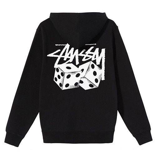 STUSSY PAIR OF DICE HOOD