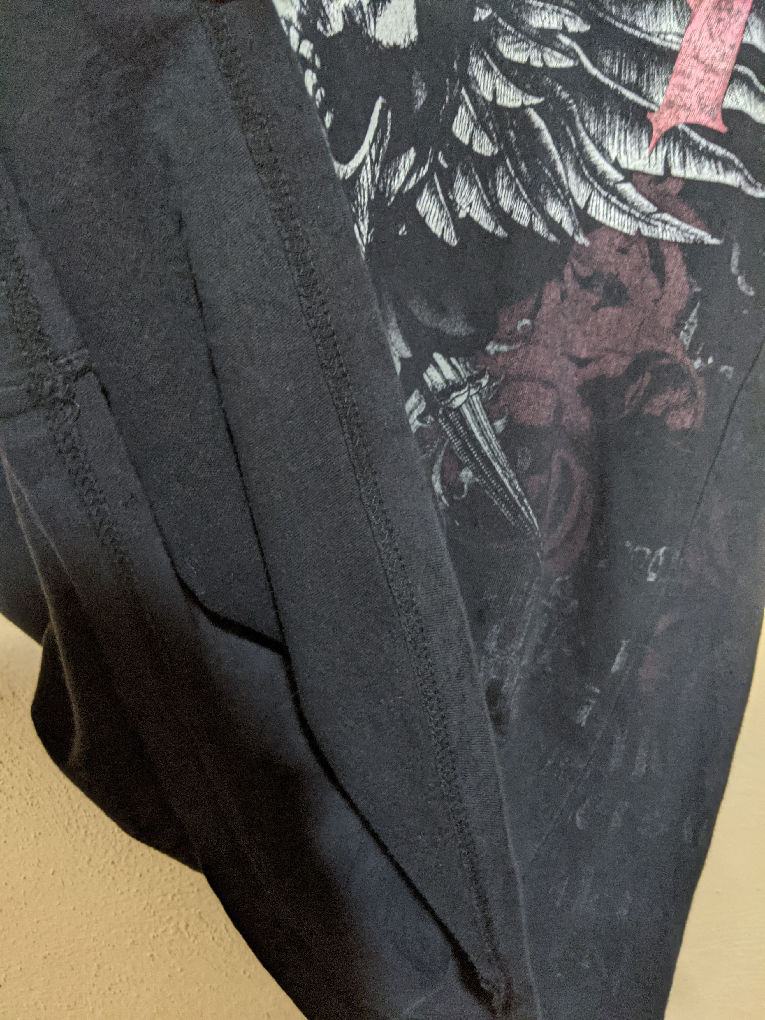Affliction VTG Distressed Affliction Like Nobility Skull wings T Shirt Size US M / EU 48-50 / 2 - 3 Thumbnail
