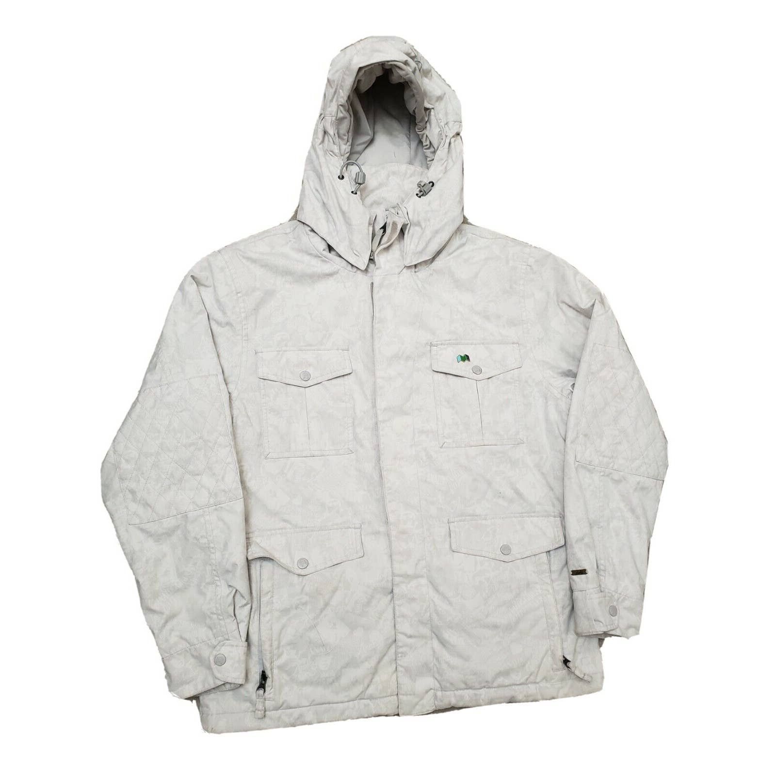 Rare Vintage Analog AG Burton Snowboard Jacket Military 2003