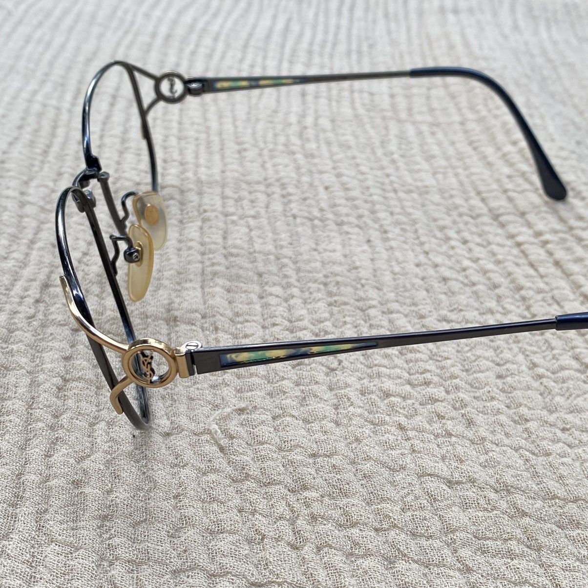 Yves Saint Laurent Yves Saint Laurent Authentic Rare Glasses Frames Size ONE SIZE - 4 Thumbnail